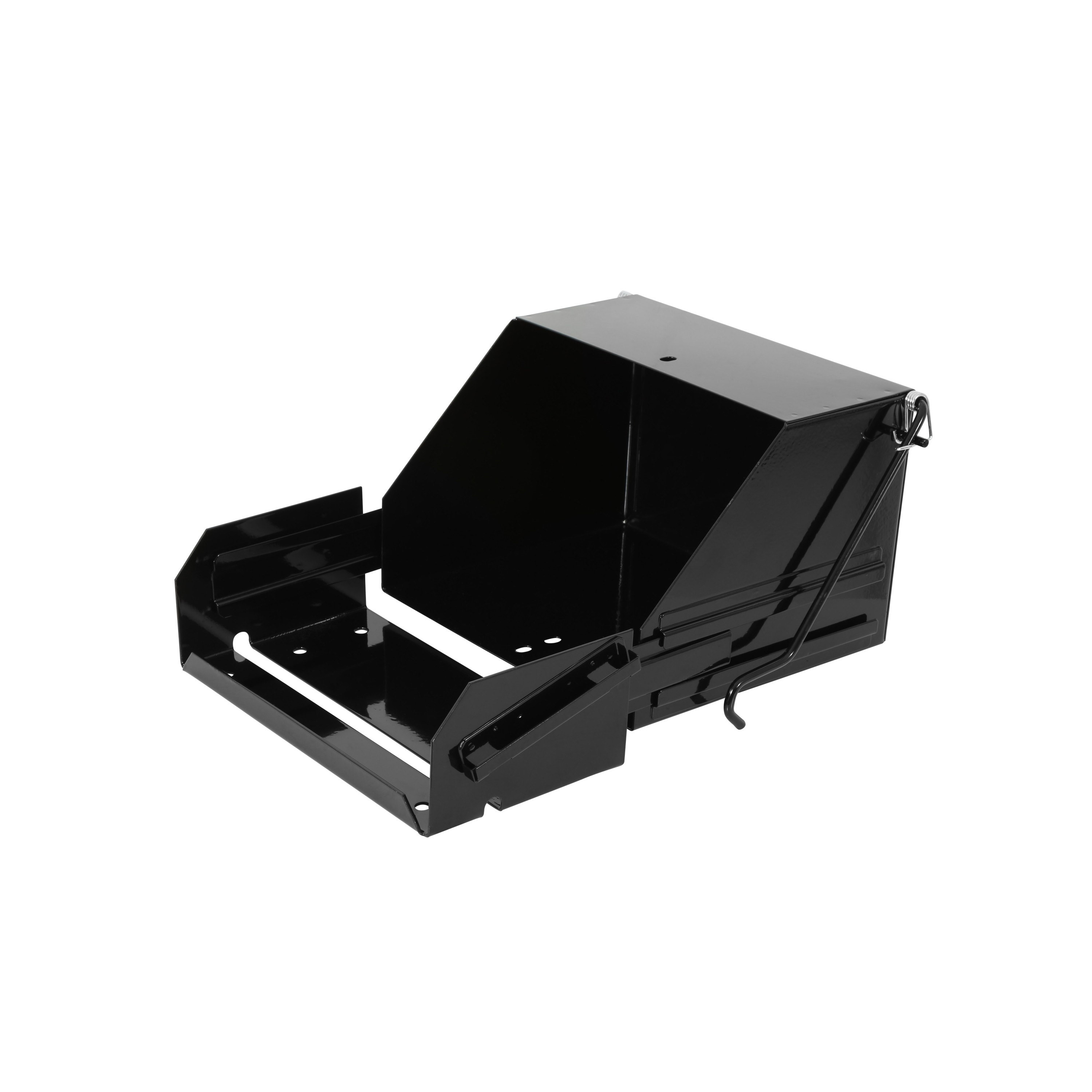 Brothers Trucks Battery Tray - Custom Drop Down - Steel - Black