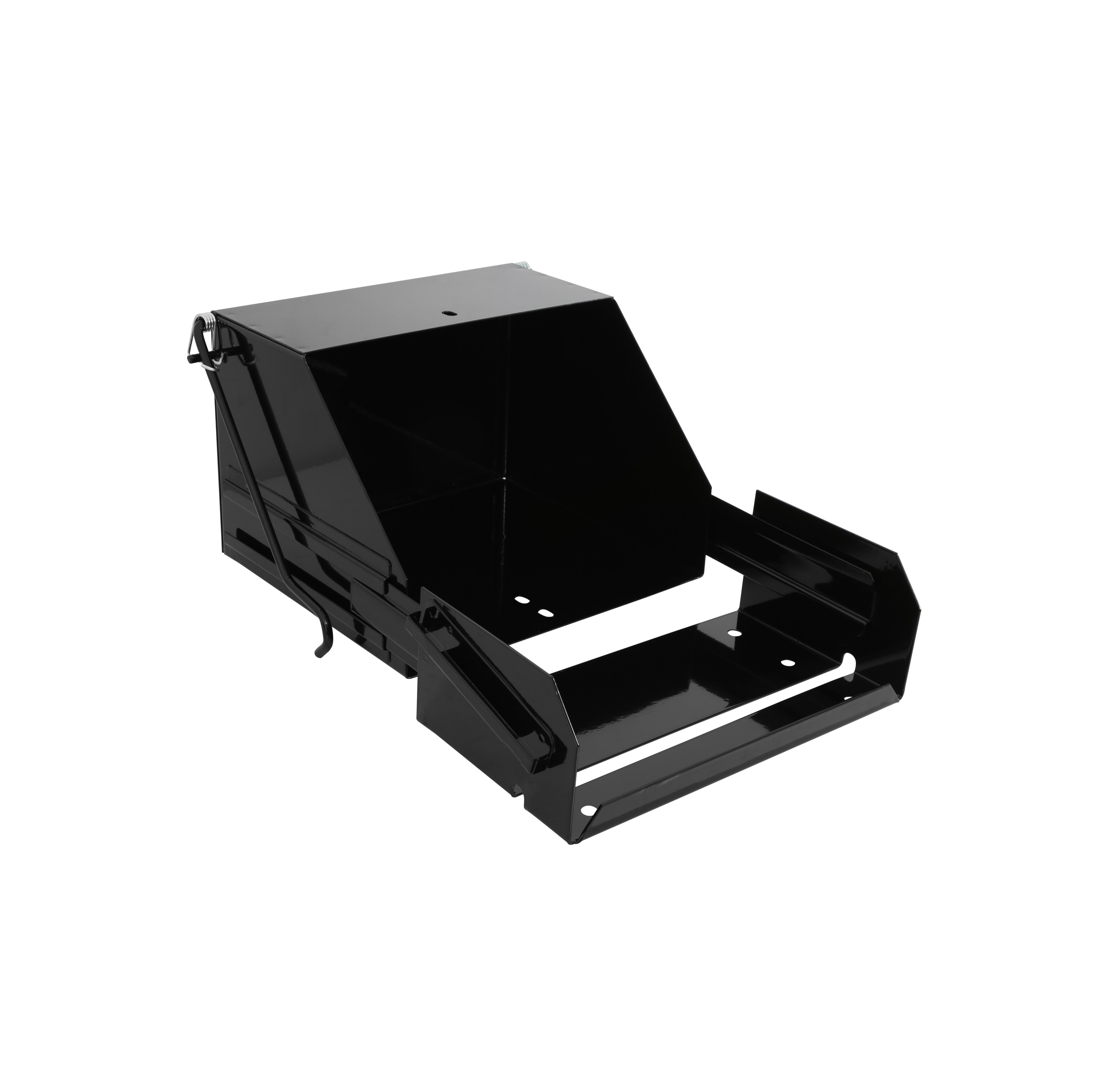 Brothers Trucks Battery Tray - Custom Drop Down - Steel - Black - Image 4
