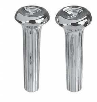 Brothers Trucks Door Lock Knobs -Chrome - Pair
