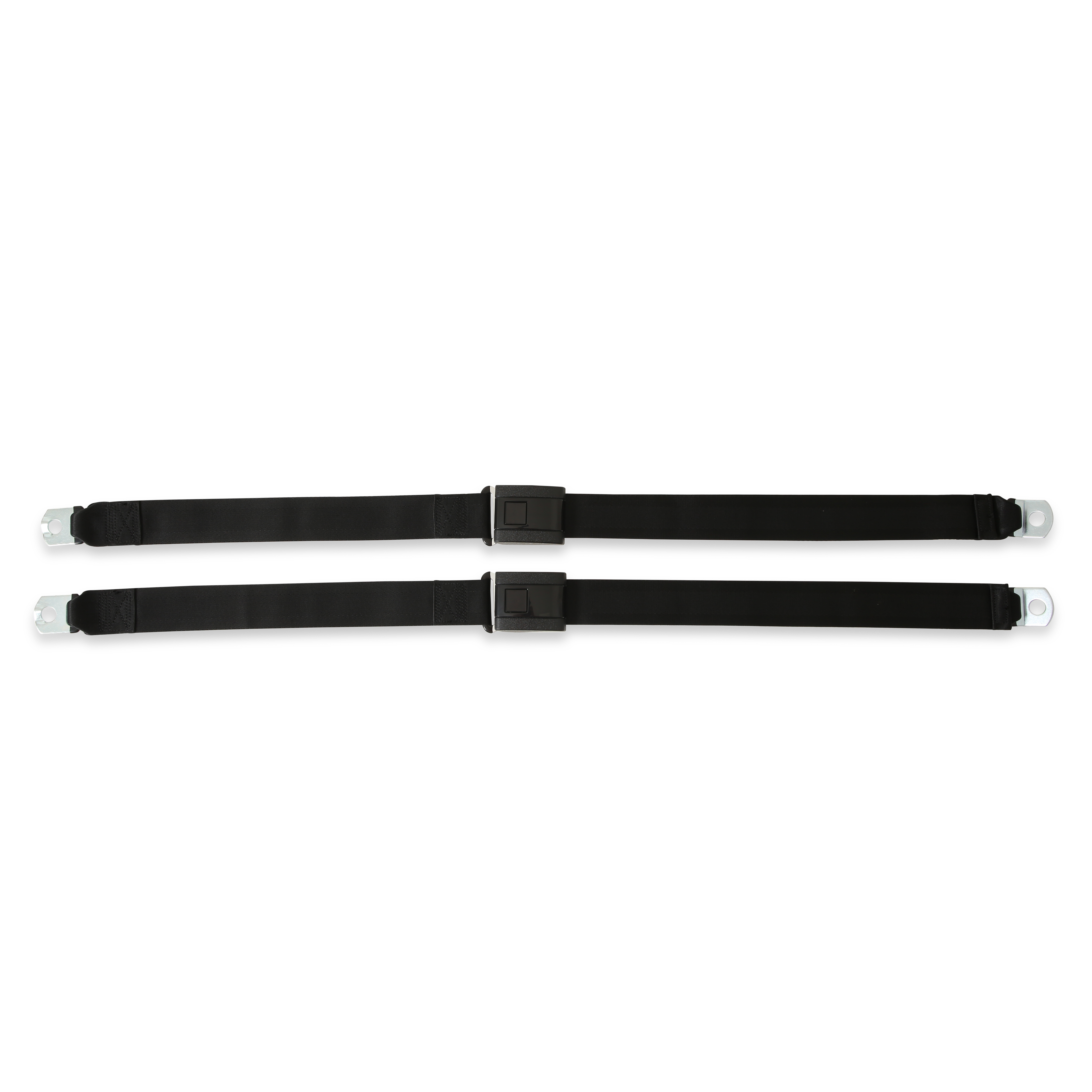 Brothers Trucks Seat Belt Kit - Lap Belt - 2-Point - Black - Pair