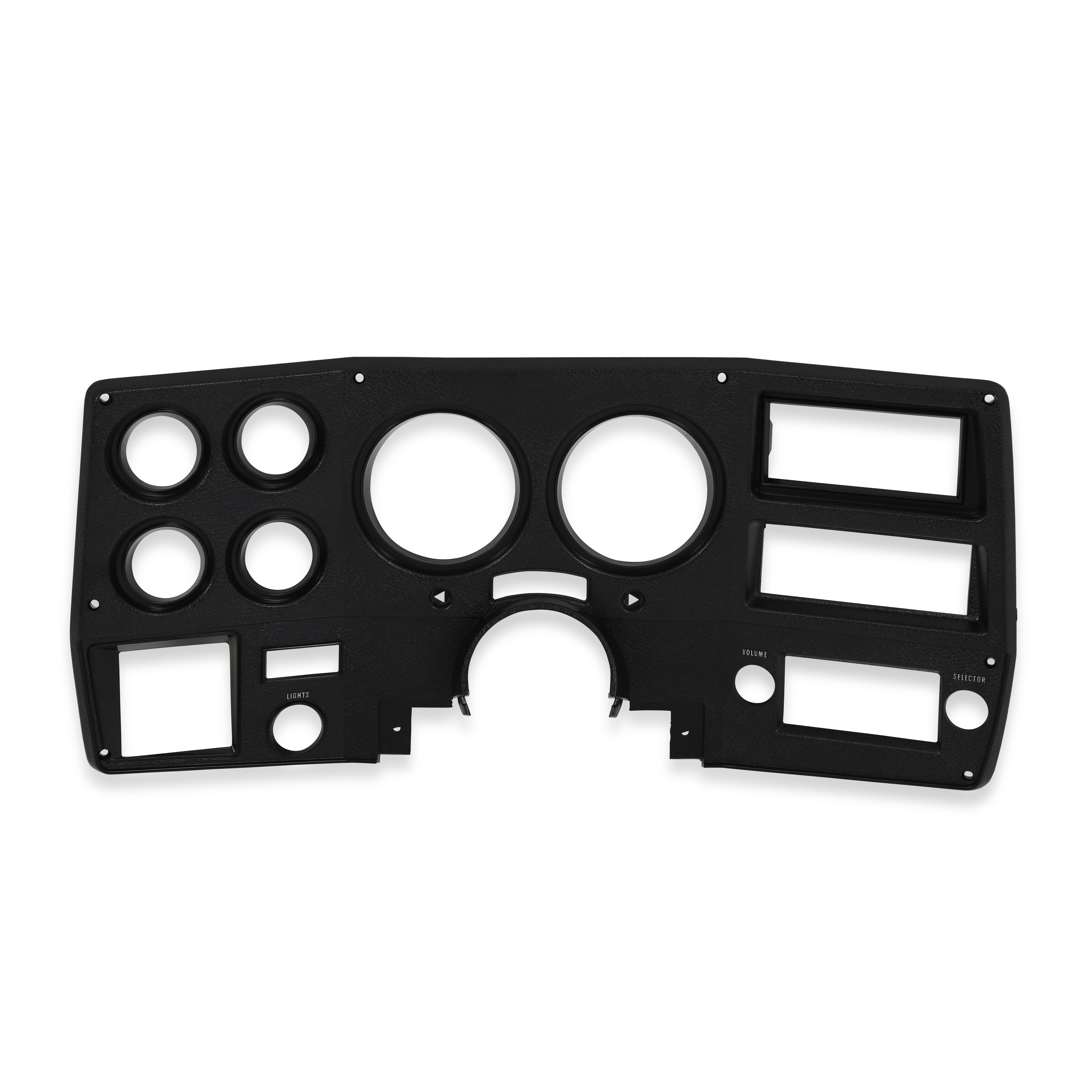 Brothers Trucks Instrument Bezel - With A/C - Black/Chrome - Image 4