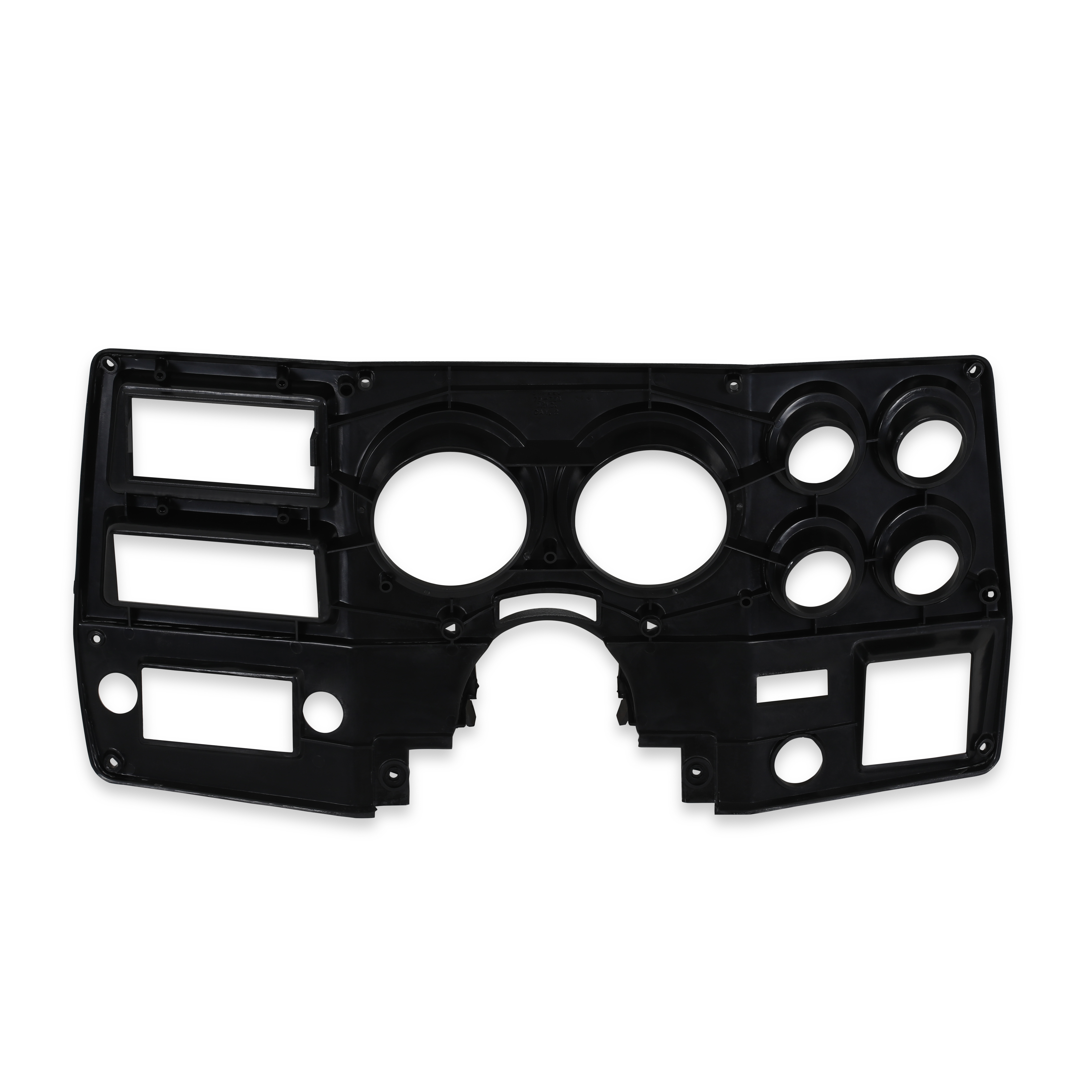 Brothers Trucks Instrument Bezel - With A/C - Black/Chrome