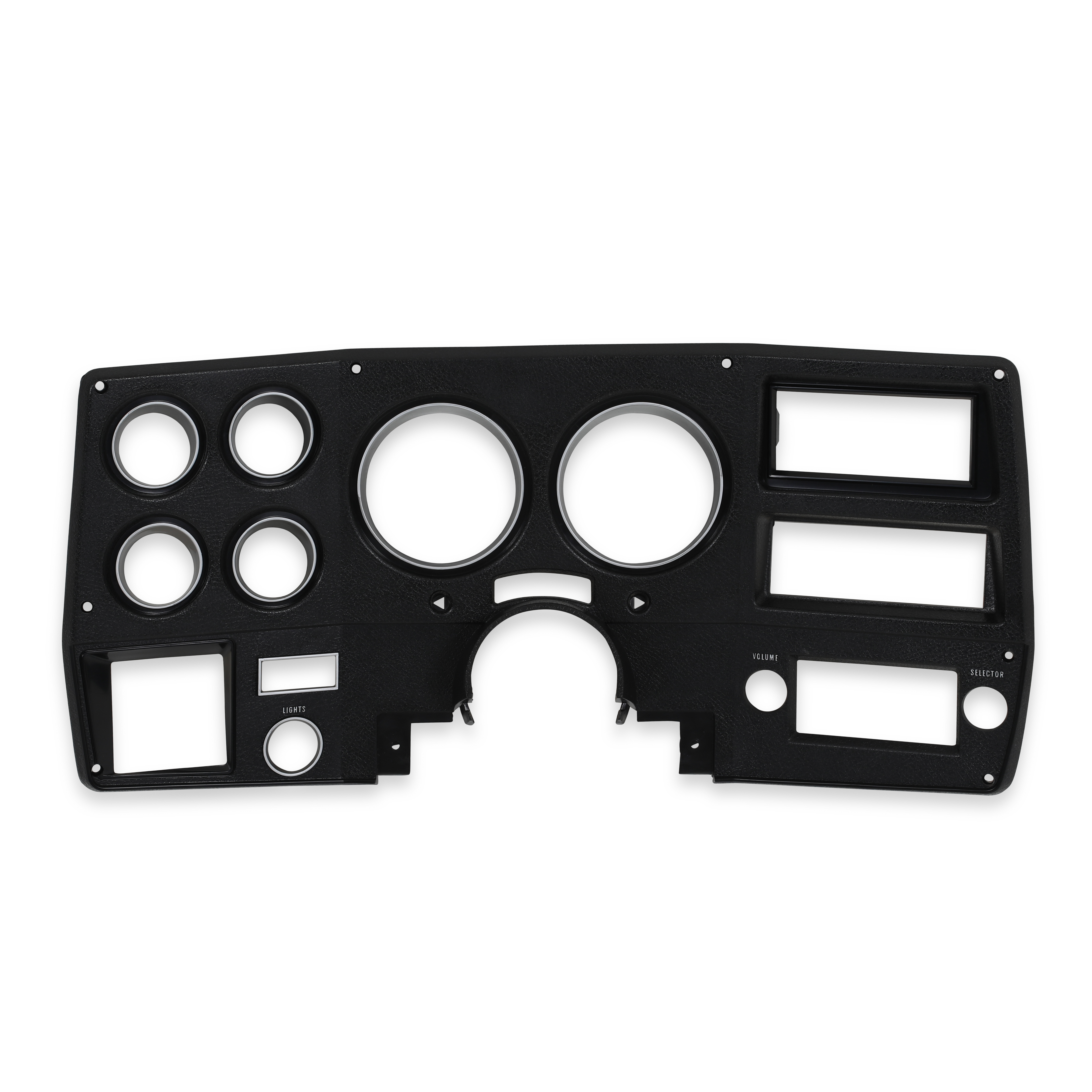 Brothers Trucks Instrument Bezel - With A/C - Black/Silver