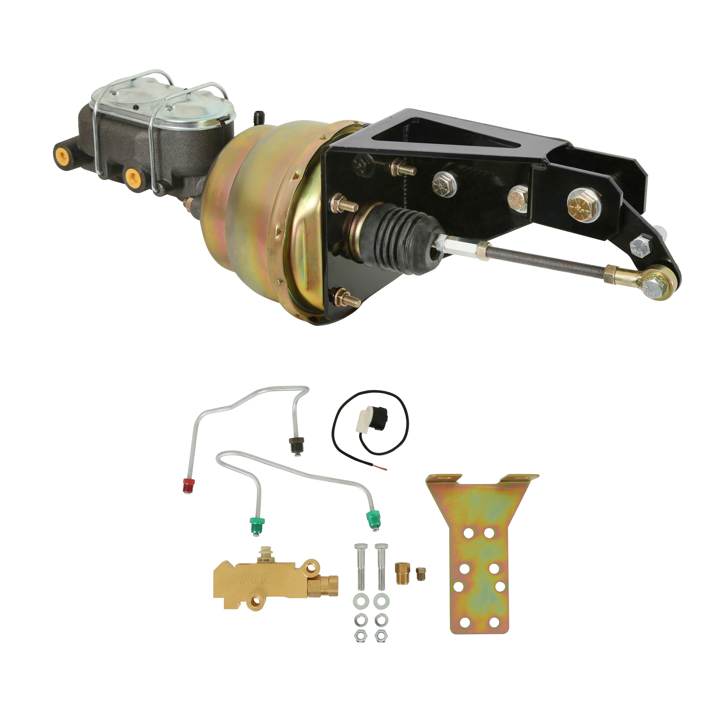 Brothers Trucks Master Cylinder w/ Power Brake Booster-Disc/Disc