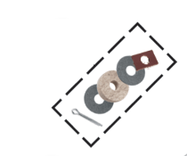 Brothers Trucks L1903-48 Emergency Brake Seal Kit