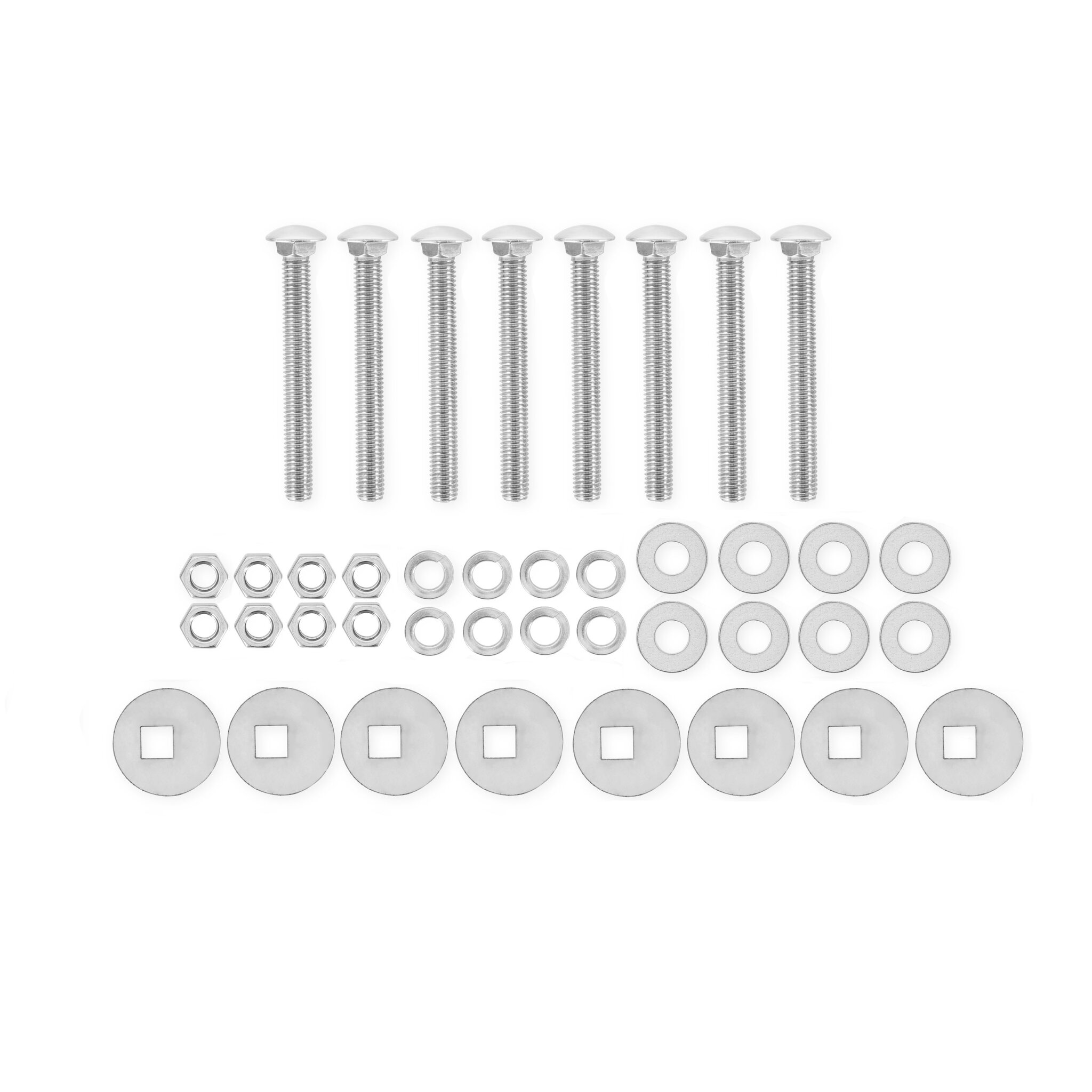 Brothers Trucks Bed To Frame Bolt Set - Shortbed/Stepside-Polished SS - Image 3
