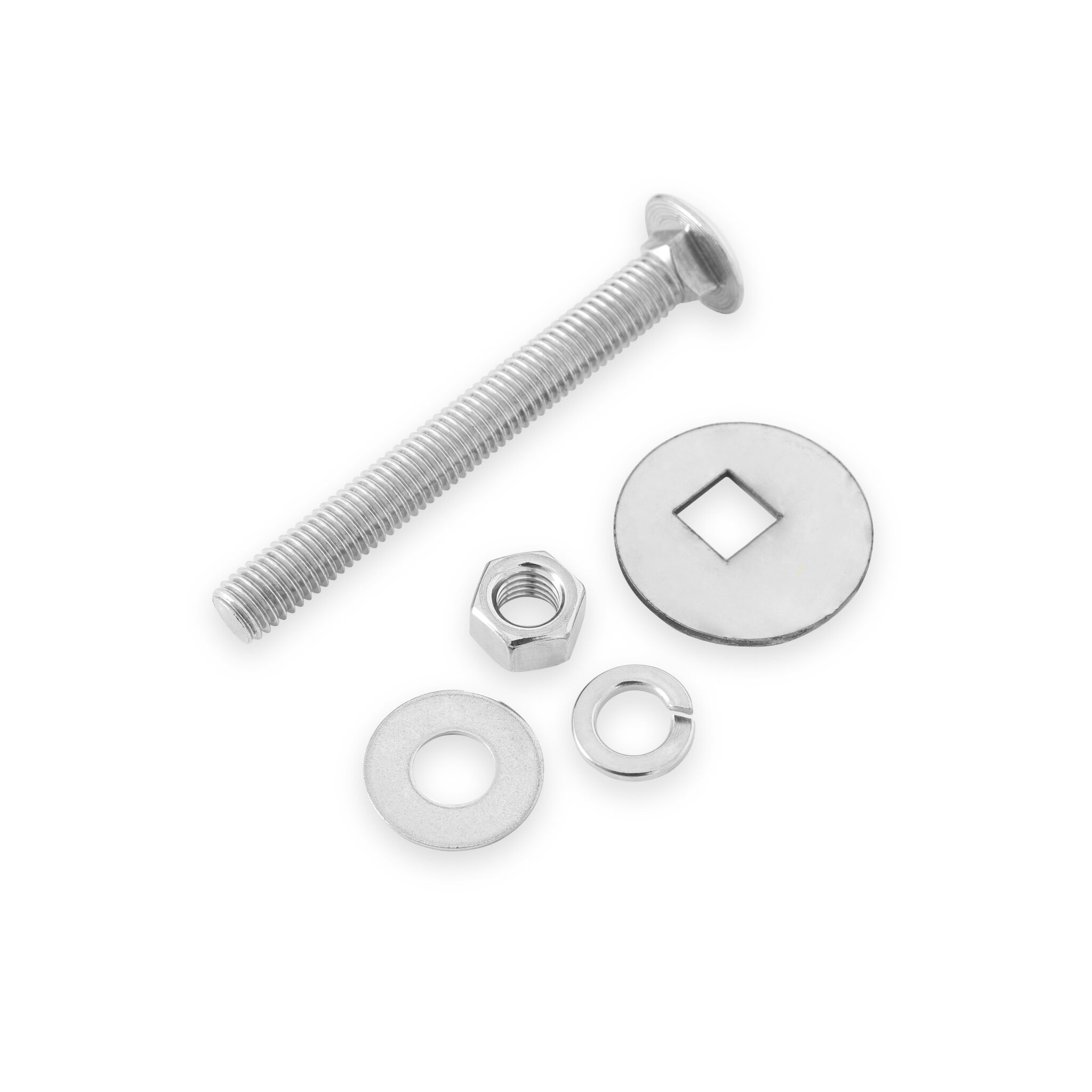 Brothers Trucks  Bed To Frame Bolt Set - Shortbed/Stepside-Polished SS