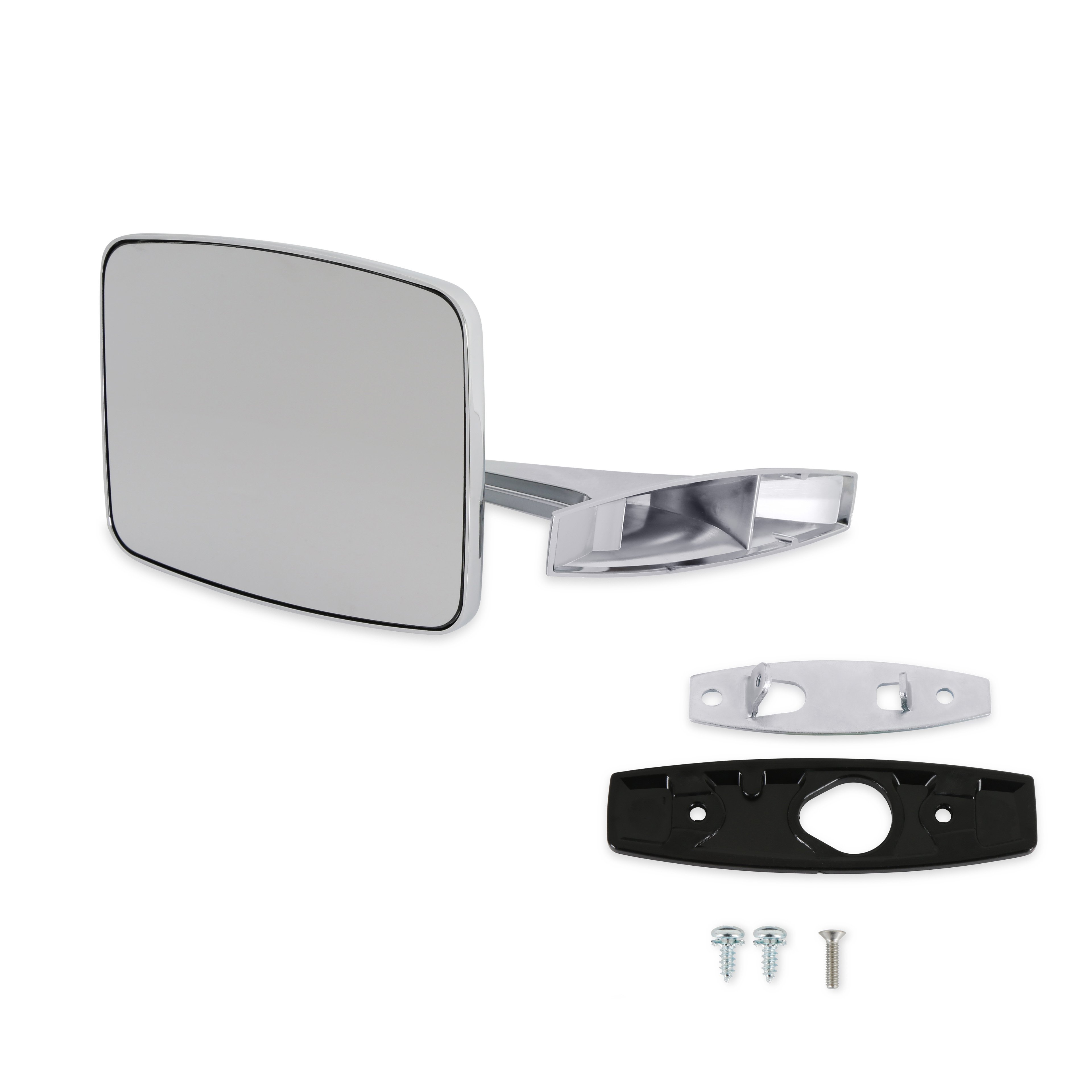 Brothers Trucks Outside Mirror - Chrome - Rectangle - Left/Right - Each - Image 6