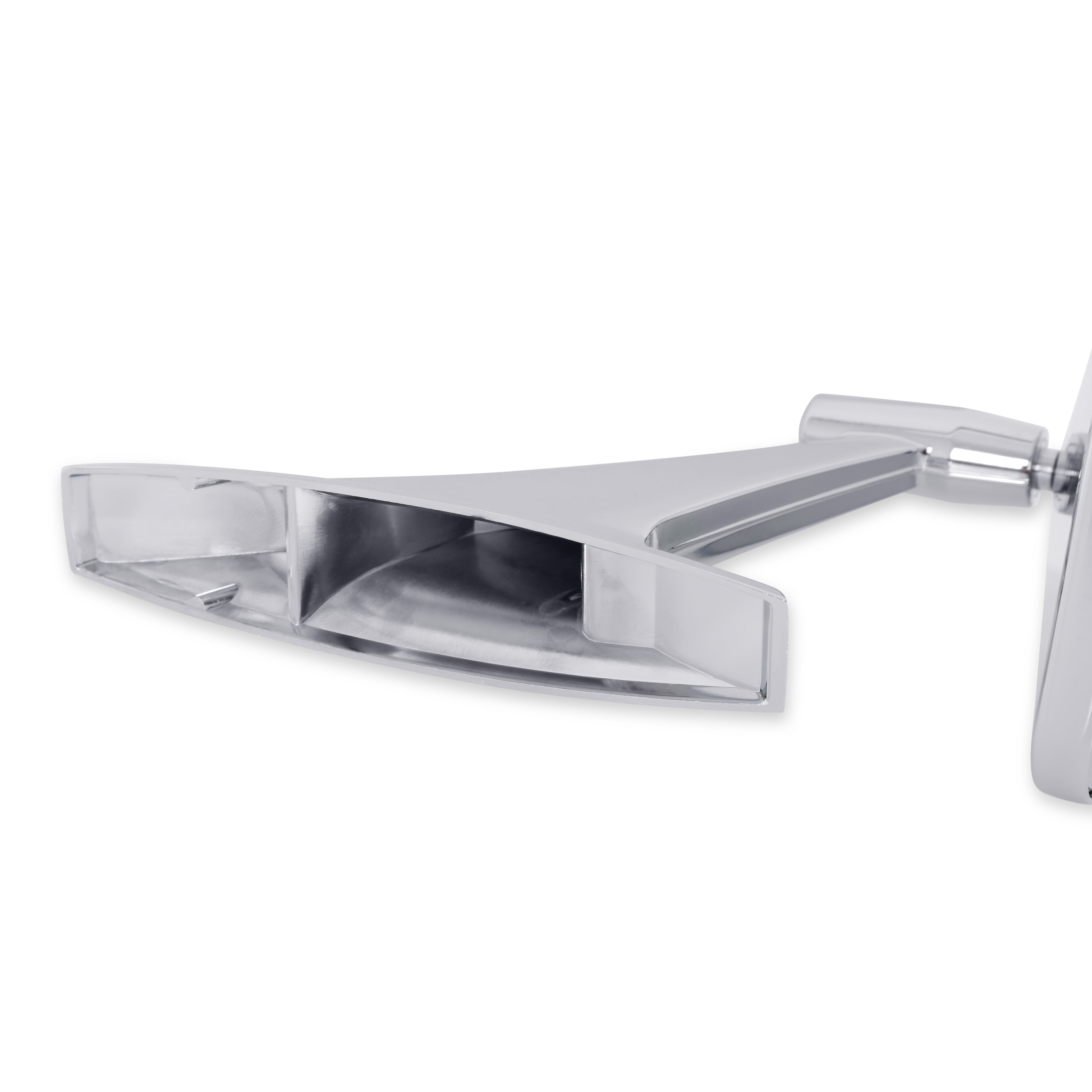 Brothers Trucks Outside Mirror - Chrome - Rectangle - Left/Right - Each - Image 2
