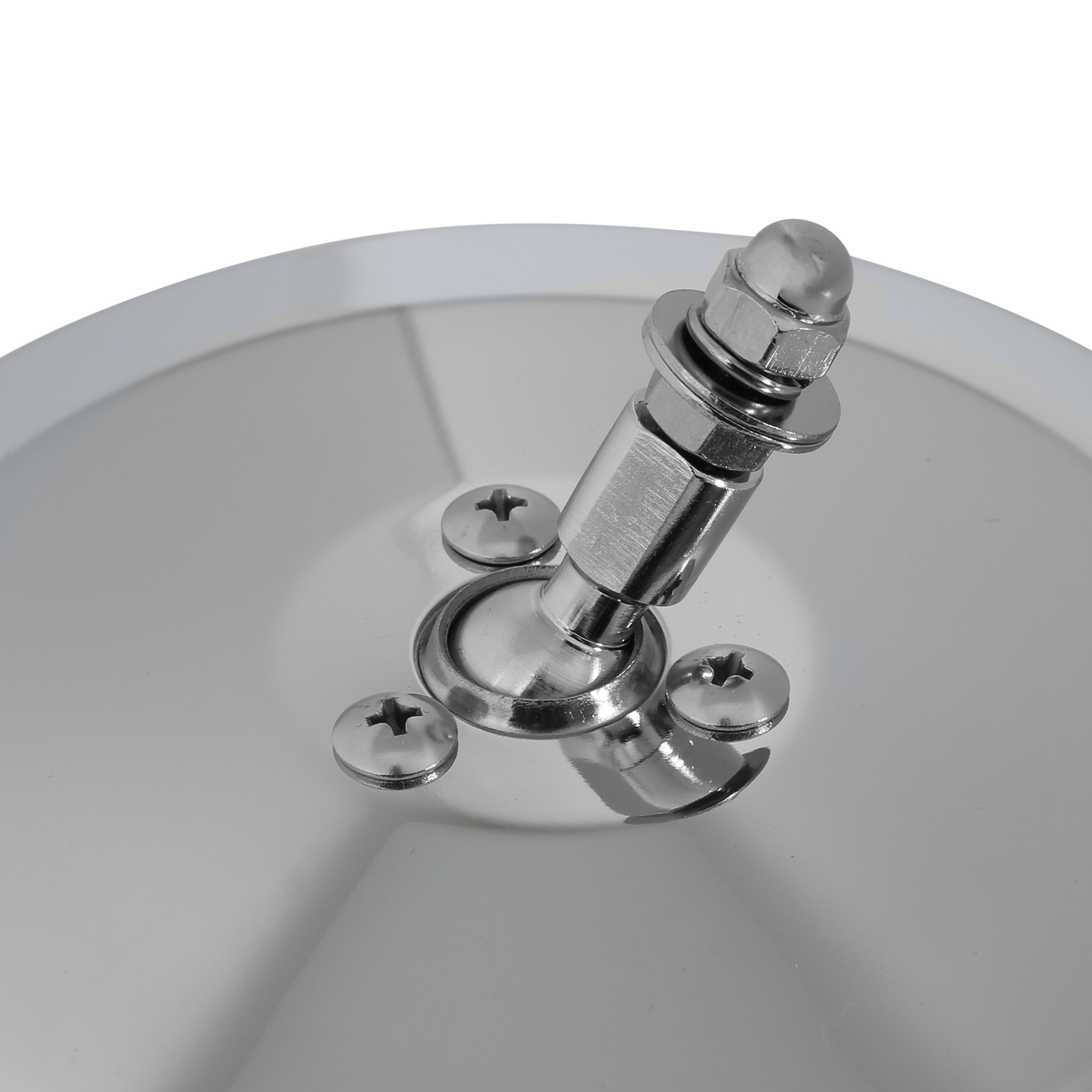 Brothers Trucks Mirror Head - Round/Smooth - Chrome - Each - Image 2