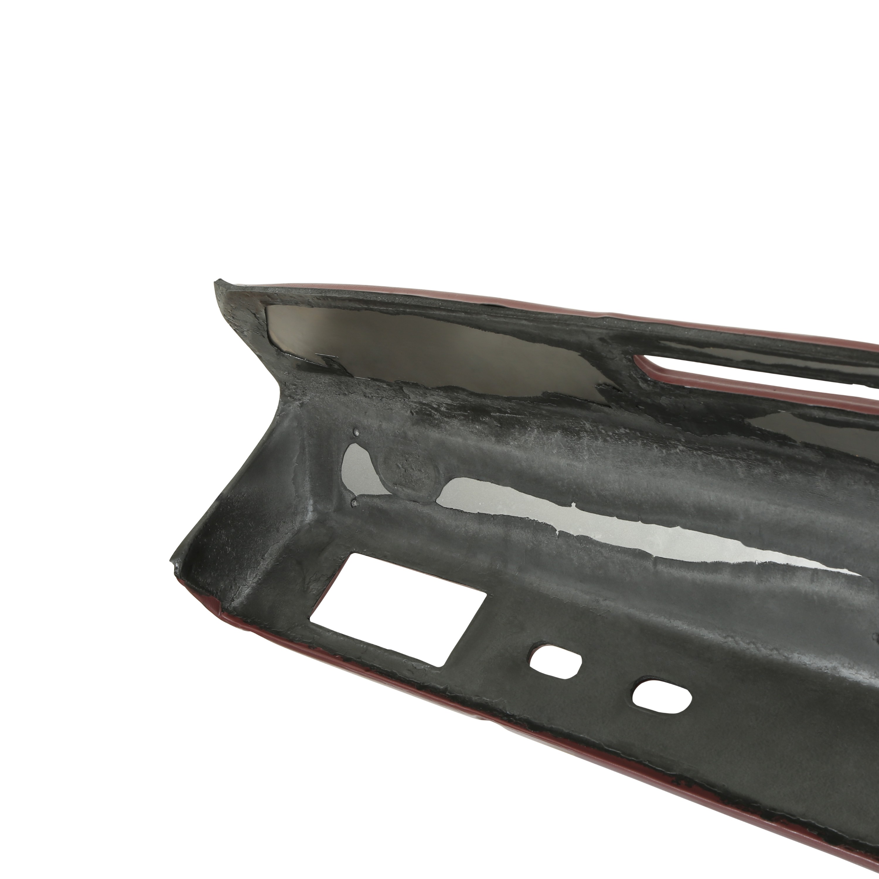 Brothers Trucks Interior Dash Pad - Vinyl - Red - Image 2