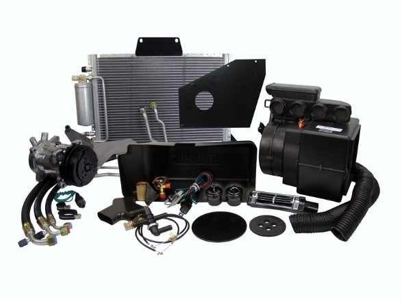 Brothers Trucks A/C System-Complete w/ Vents (Non-Factory)-Non-A/C Cab