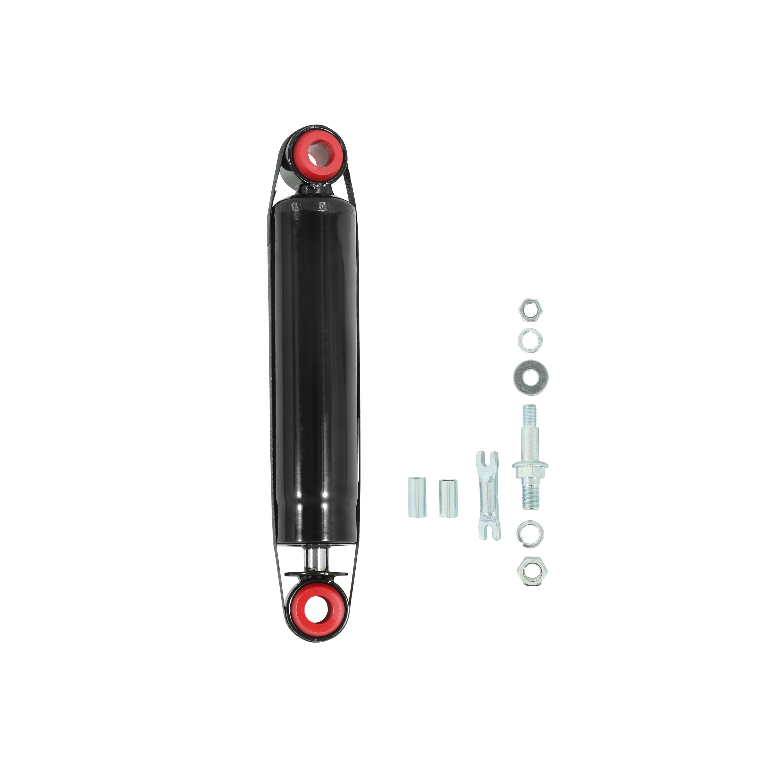 Brothers Trucks Rear Gas Shock - 5 Inch Drop - Each - Black - Image 2