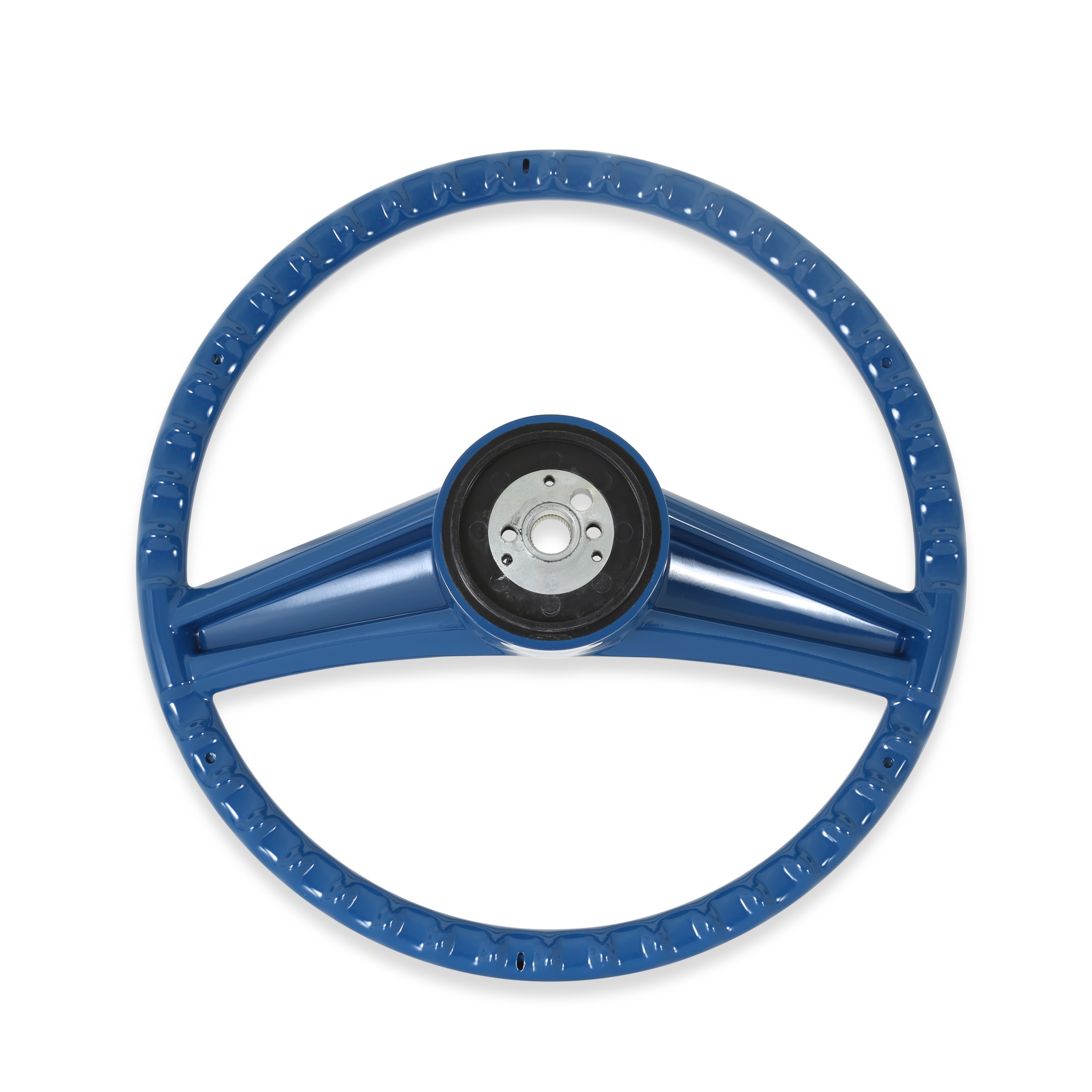 Brothers Trucks Steering Wheel - Custom Diameter - 15-inch - Blue - Image 4