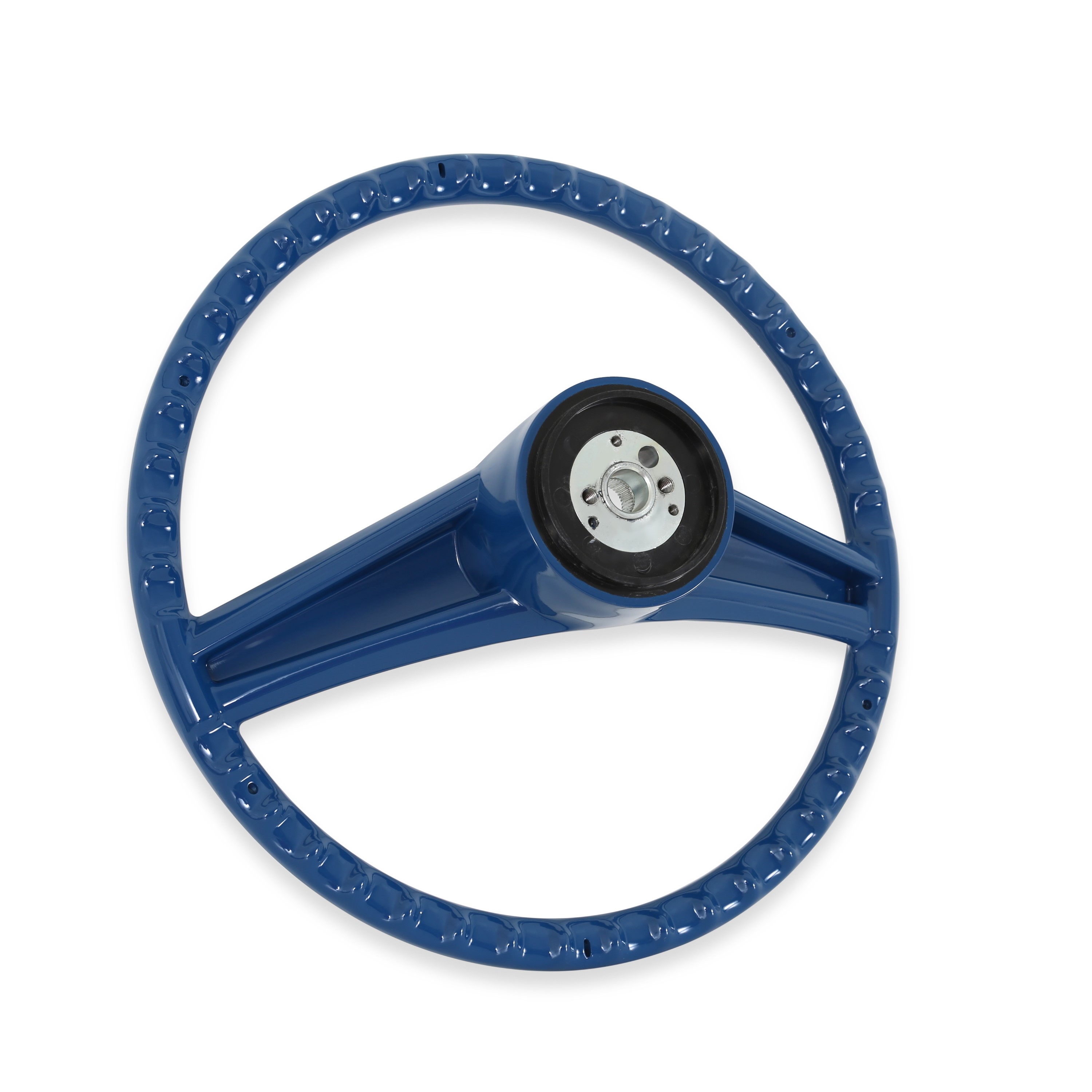 Brothers Trucks Steering Wheel - Custom Diameter - 15-inch - Blue - Image 5