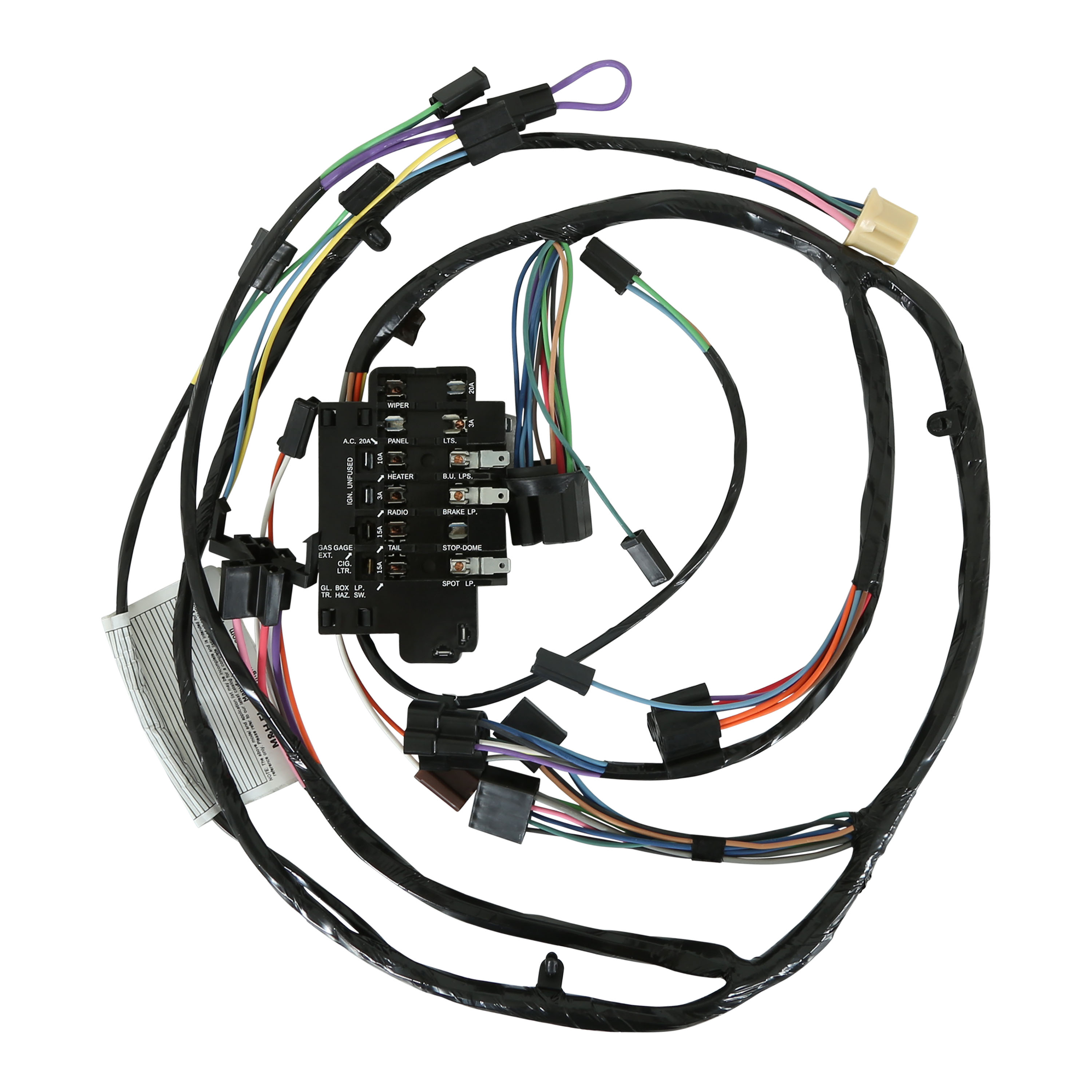 Brothers Trucks Under Dash Harness - Factory Gauges - Image 7