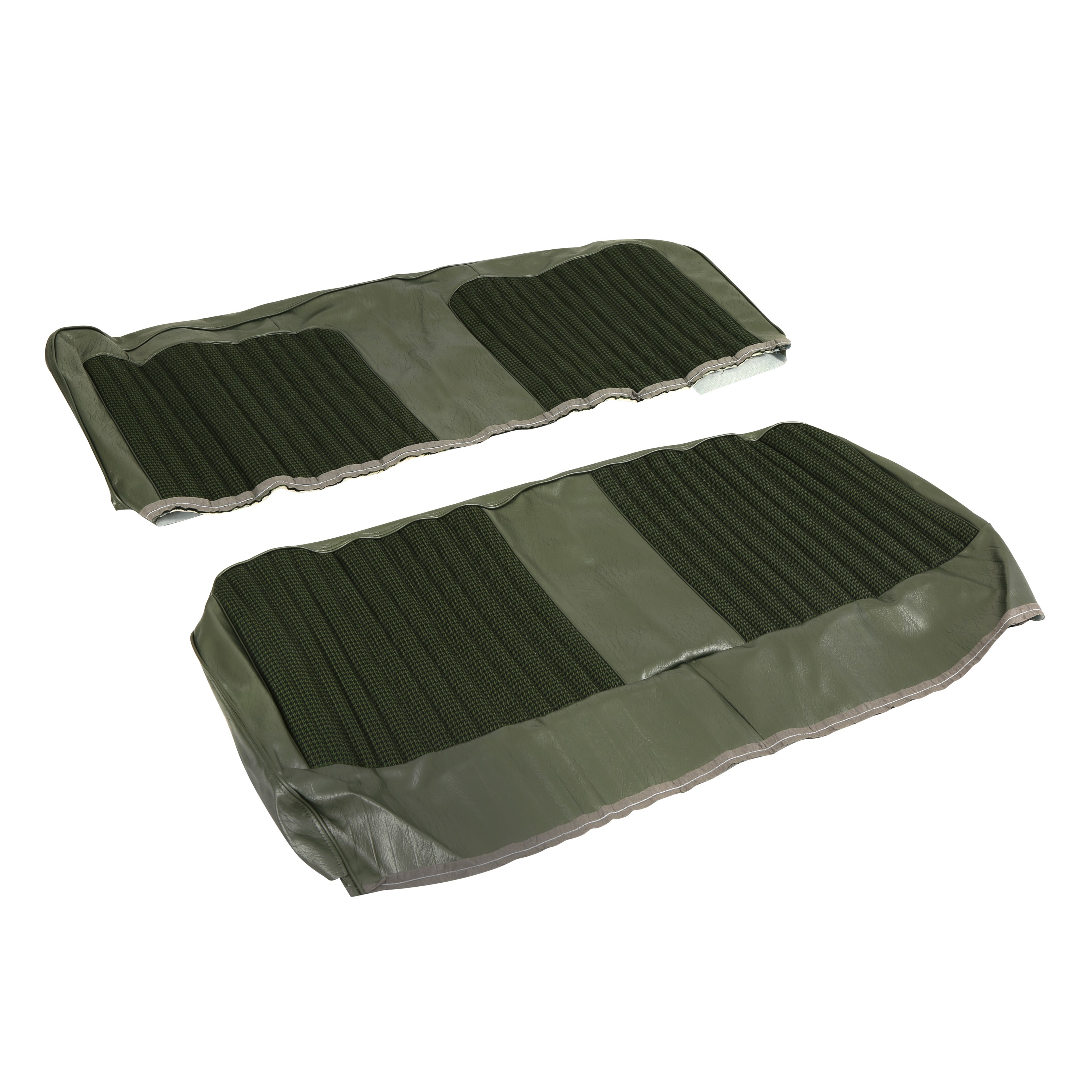 Brothers Trucks Houndstooth Seat Cover - Bench - Green - Image 3