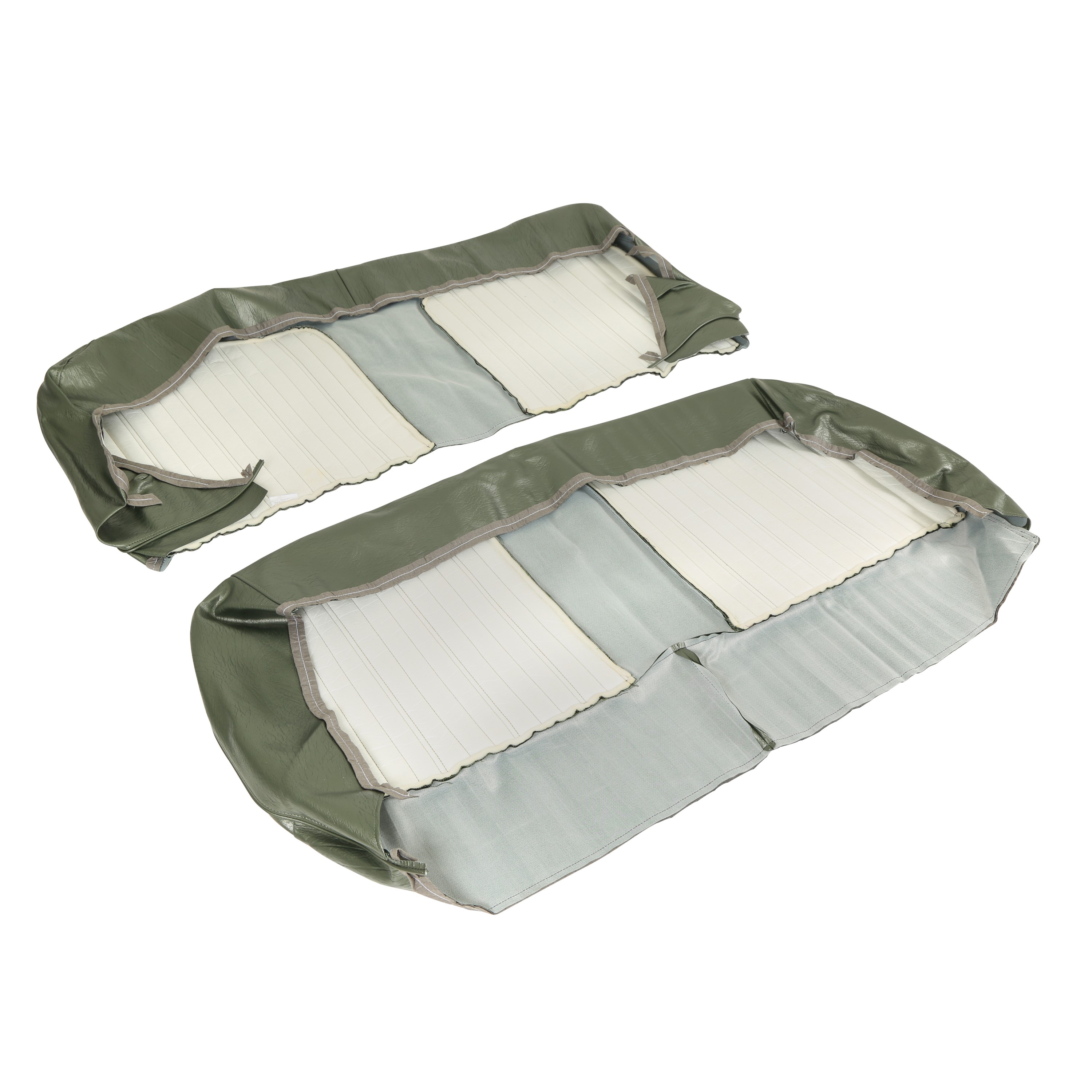 Brothers Trucks Houndstooth Seat Cover - Bench - Green