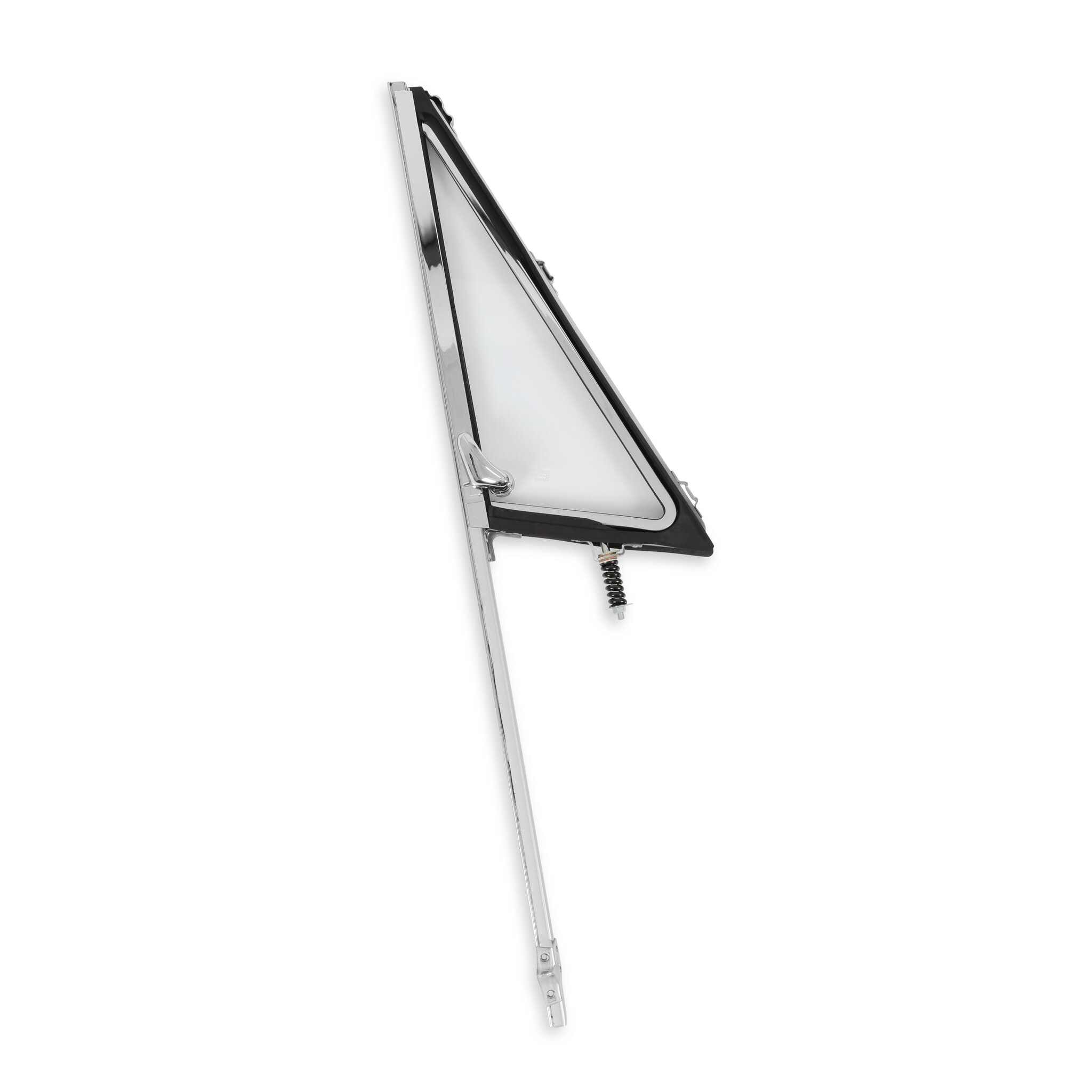 Brothers Trucks Vent Window Assembly - Chrome - Clear - Left - Image 6