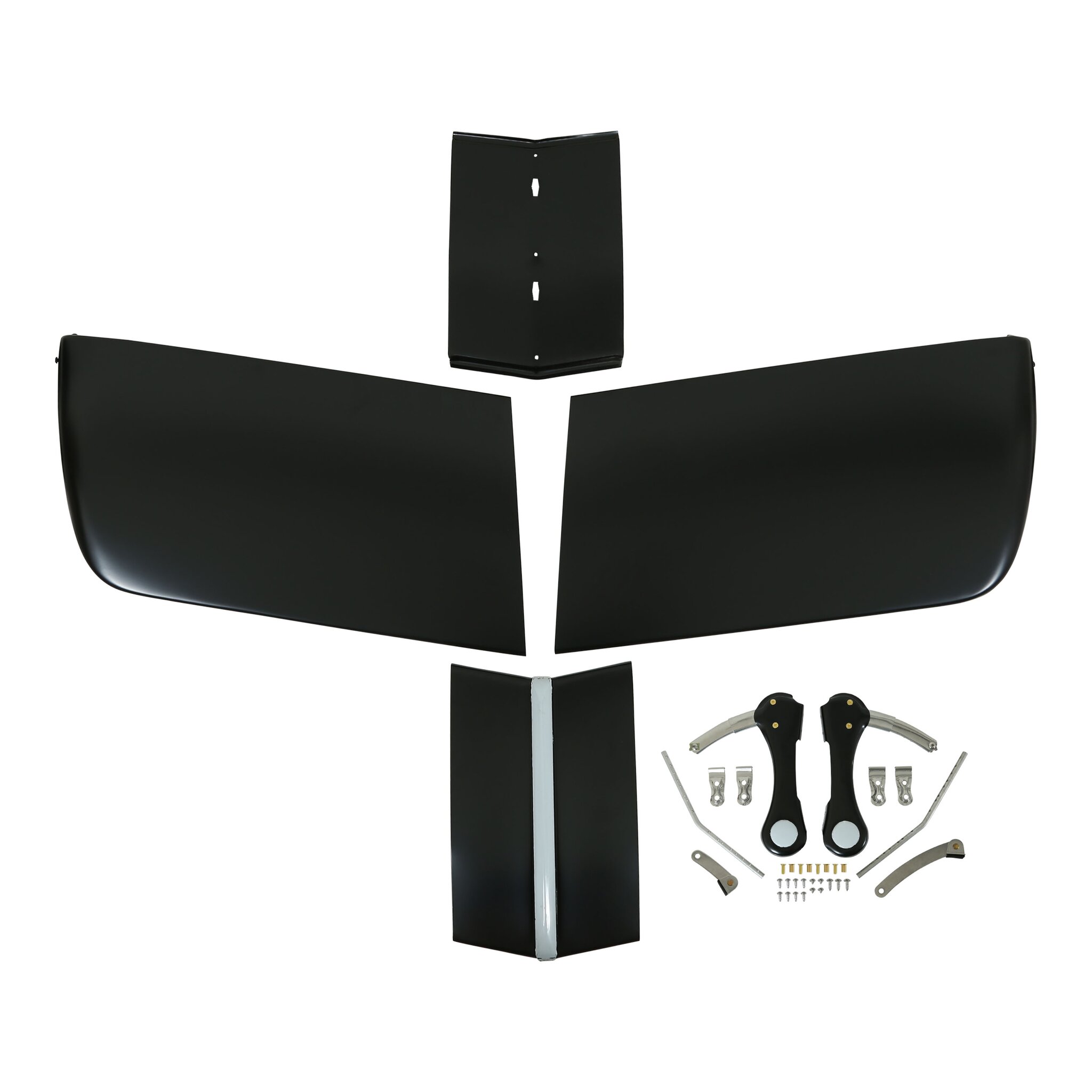 Brothers Trucks Fulton Style Outside Windshield Visor - Steel - Image 2