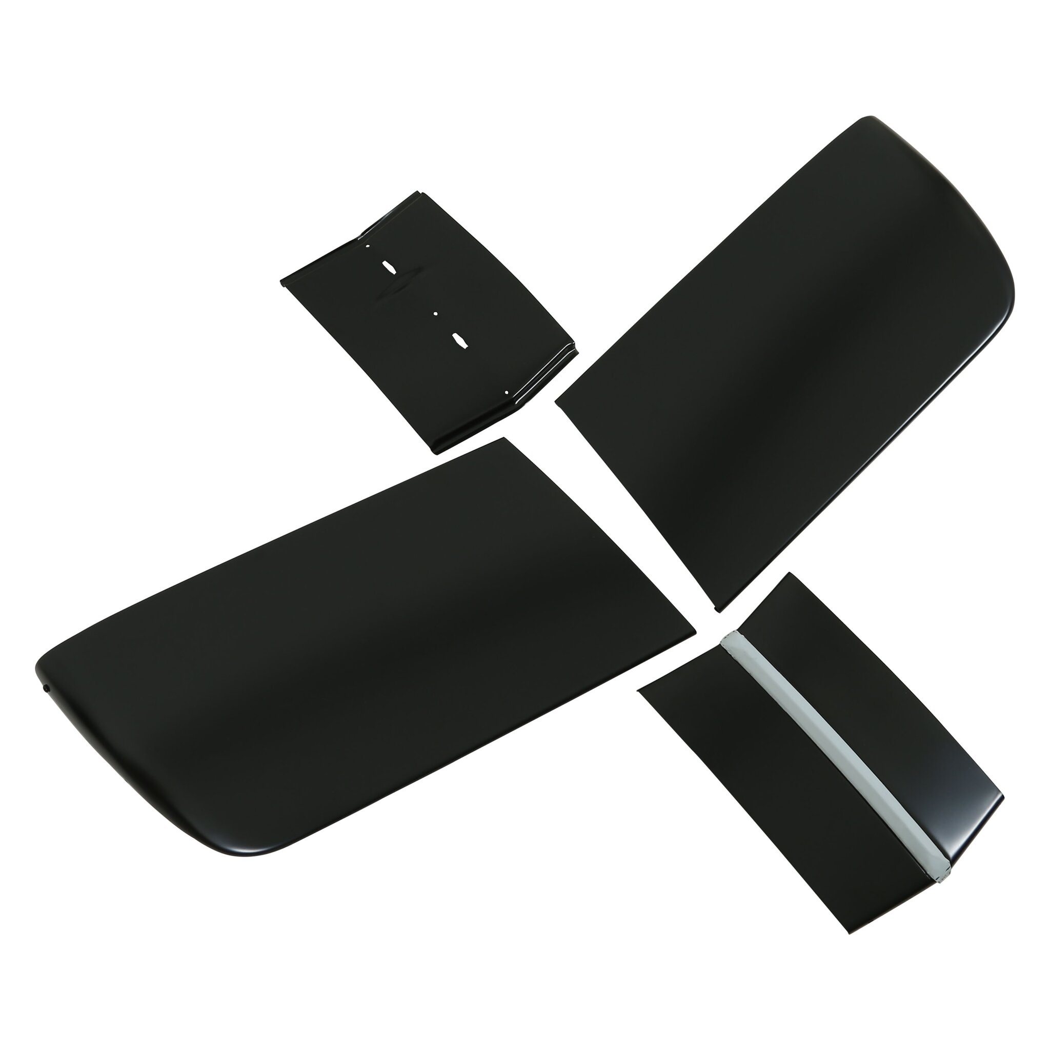 Brothers Trucks Fulton Style Outside Windshield Visor - Steel - Image 3