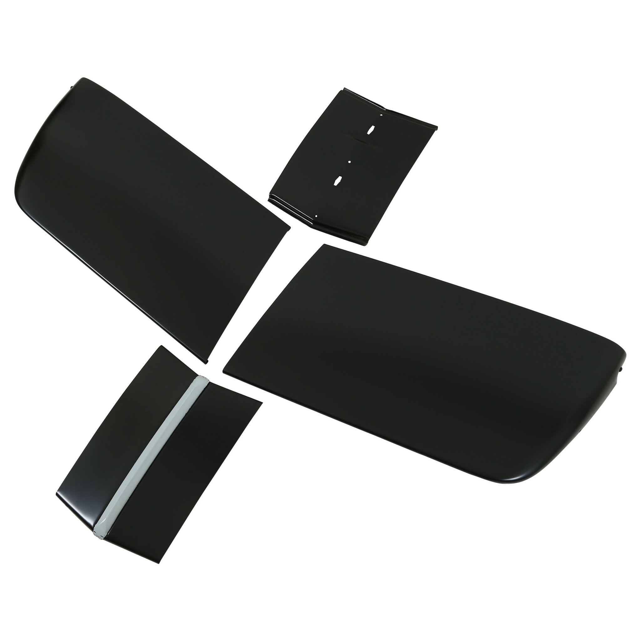 Brothers Trucks Fulton Style Outside Windshield Visor - Steel - Image 4