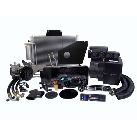Brothers Trucks A/C System-In-Dash Vents-Non-A/C Cab-Electronic Controls