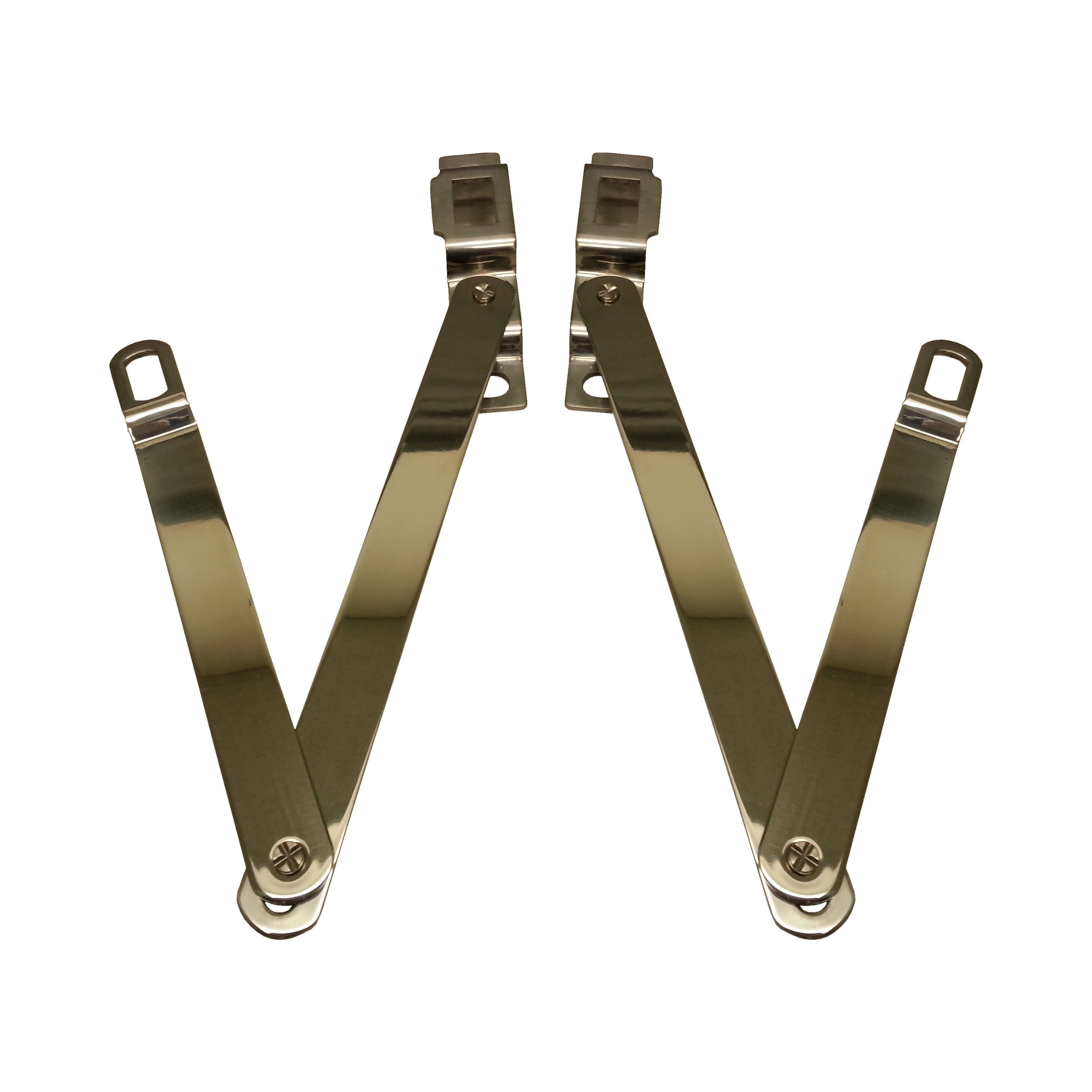 Brothers Trucks Tailgate Hinge Link Set -Stainless Steel-Fleetside-Pair