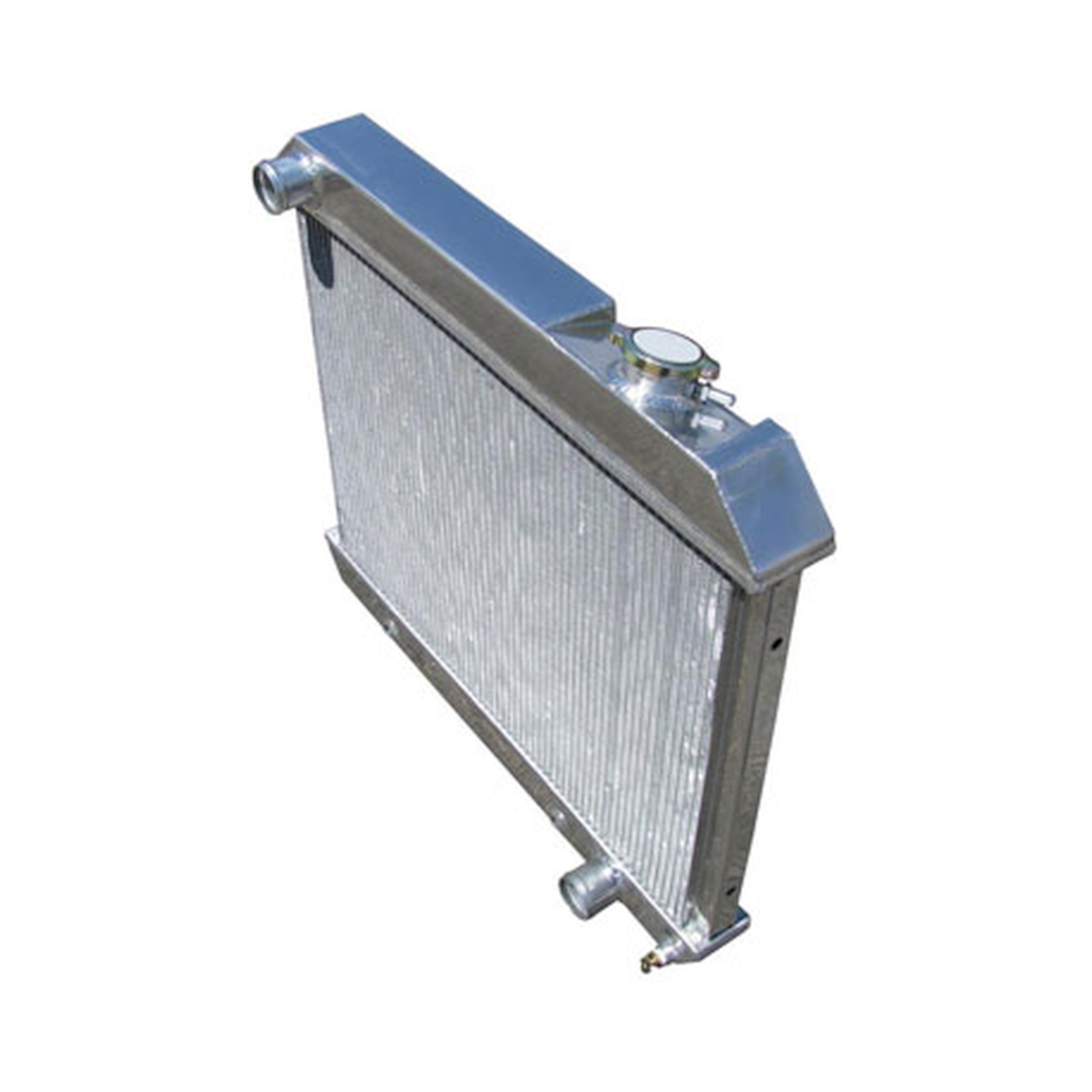 Brothers Trucks Aluminum Radiator - Auto - V8 - 3 Row