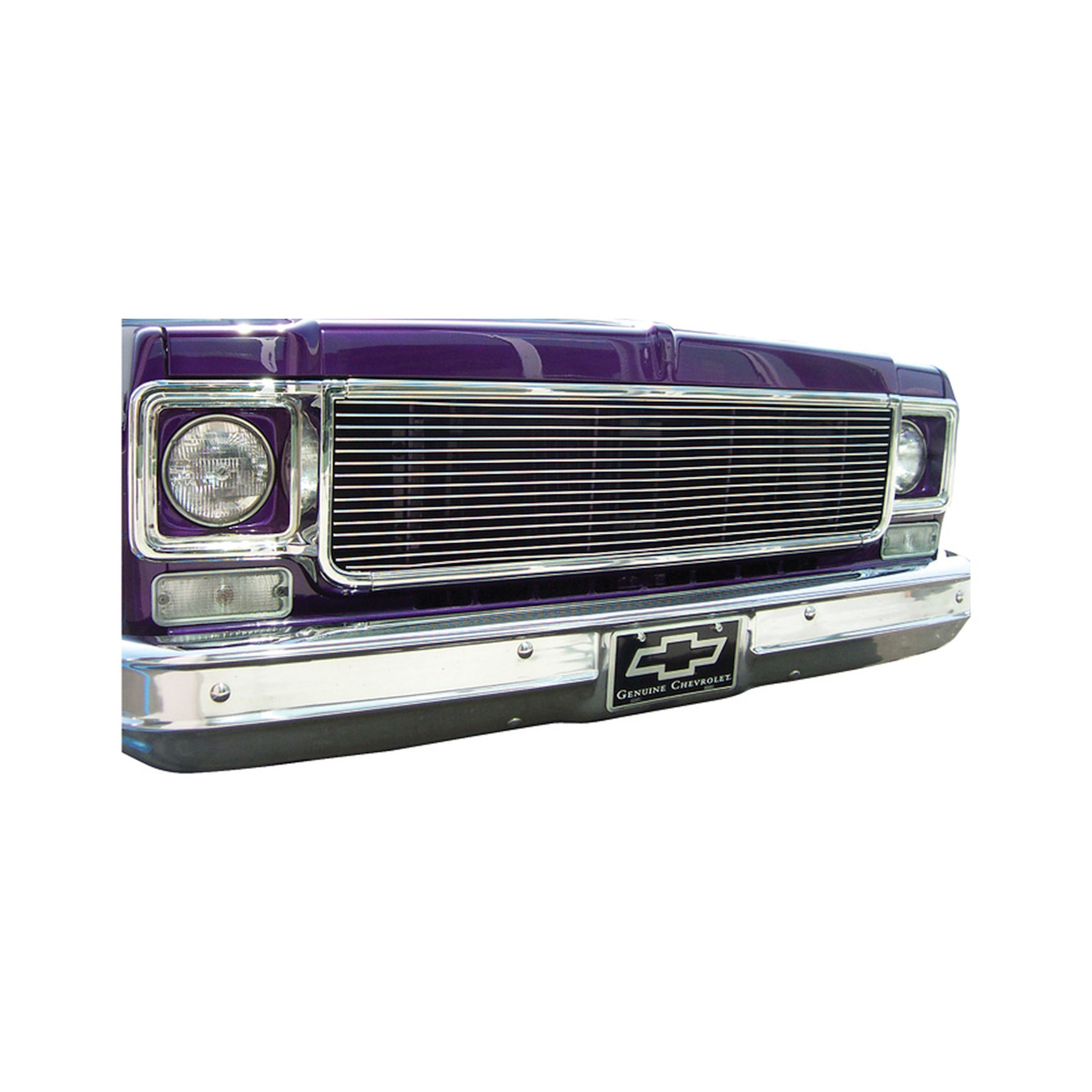 Brothers Trucks Billet Grille Insert - Brushed Aluminum