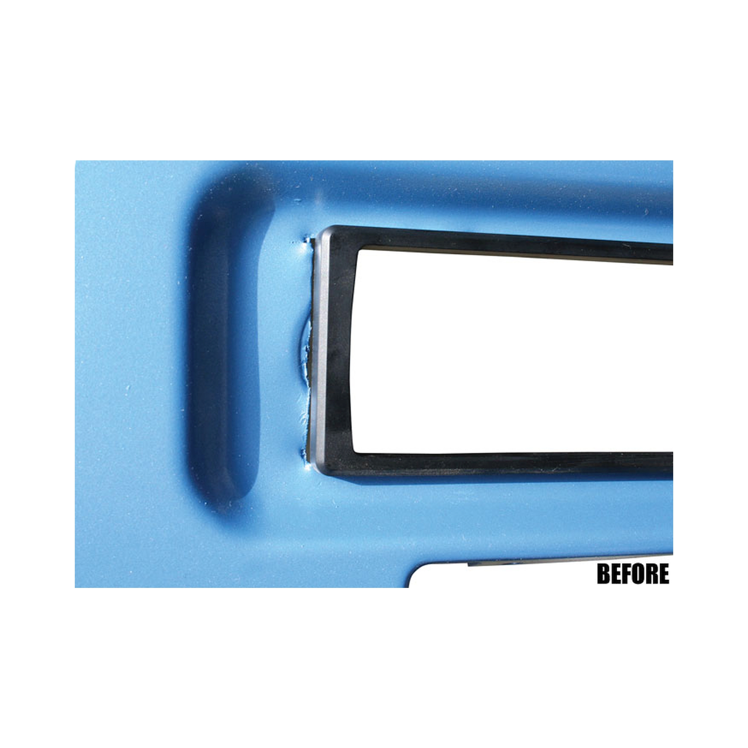 Brothers Trucks Billet Radio Bezel - Brushed Aluminum - Image 3