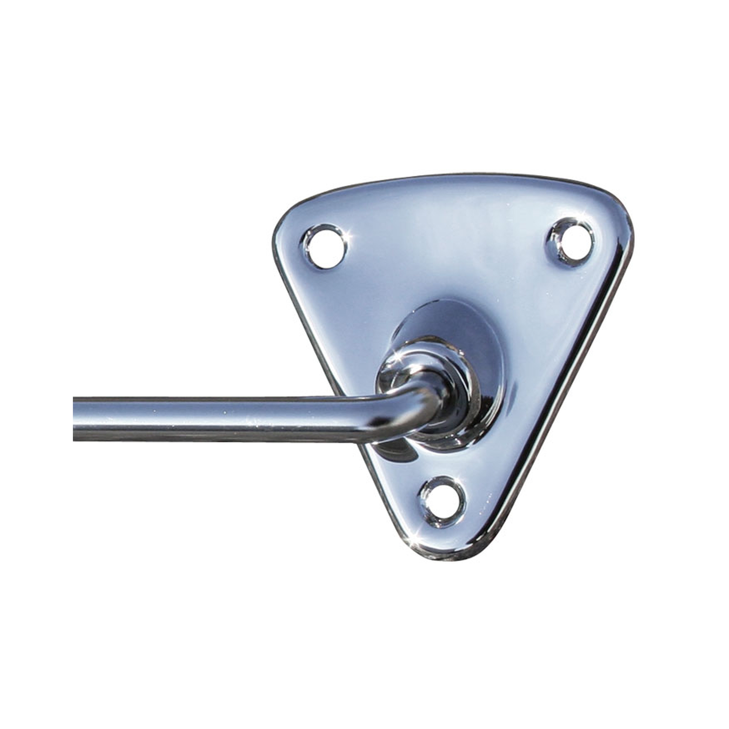 Brothers Trucks Sunvisor Bracket - Chrome - Left/Right - Each
