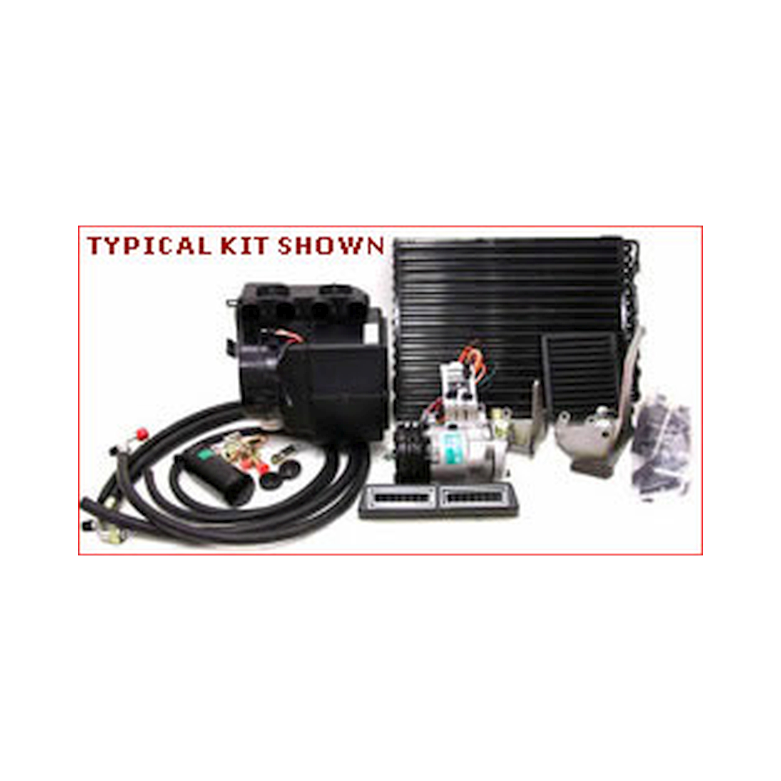 Brothers Trucks A/C System - Complete w/ Under dash Vents & Controls