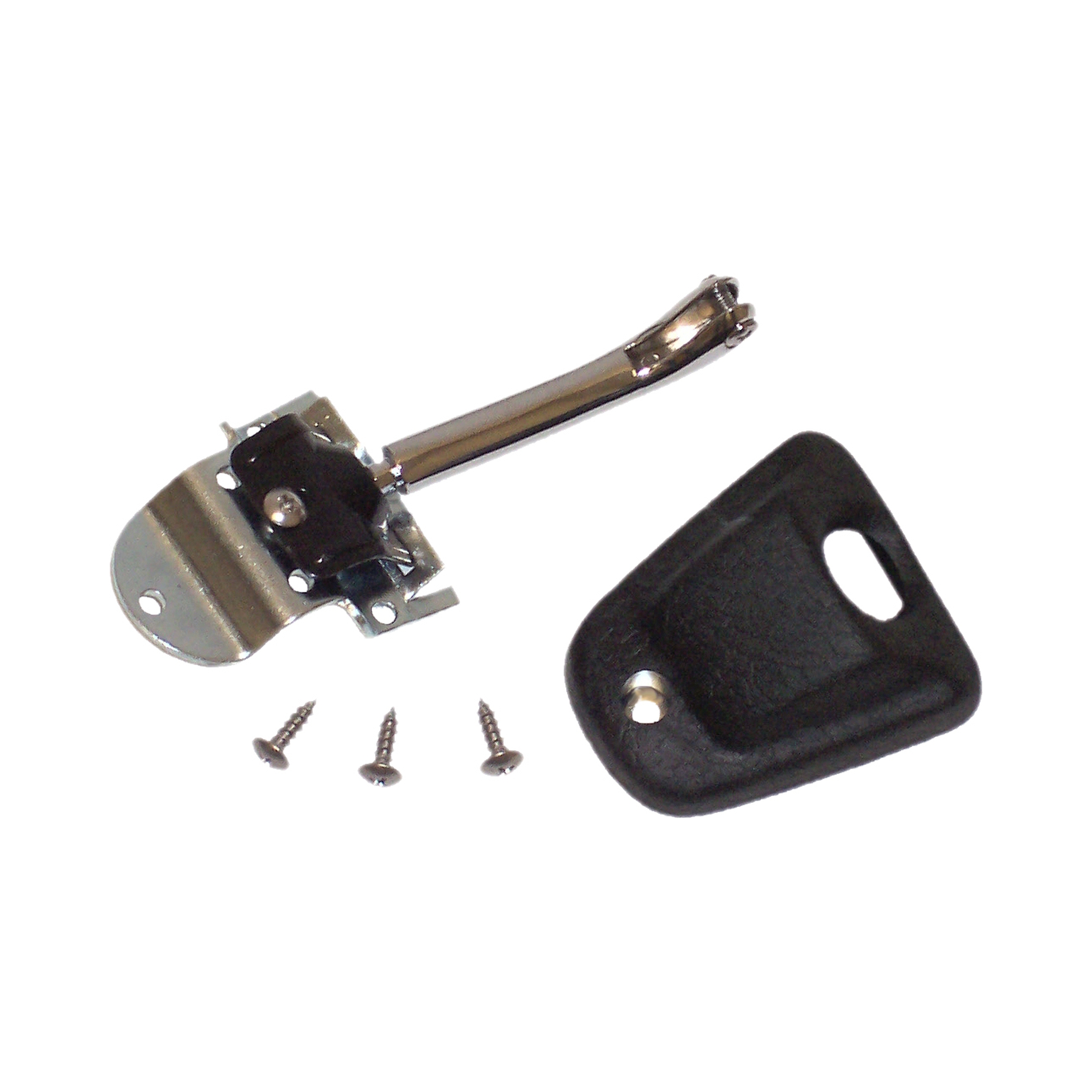 Brothers Trucks Inside Rearview Mirror Bracket - Deluxe - Chrome/Black