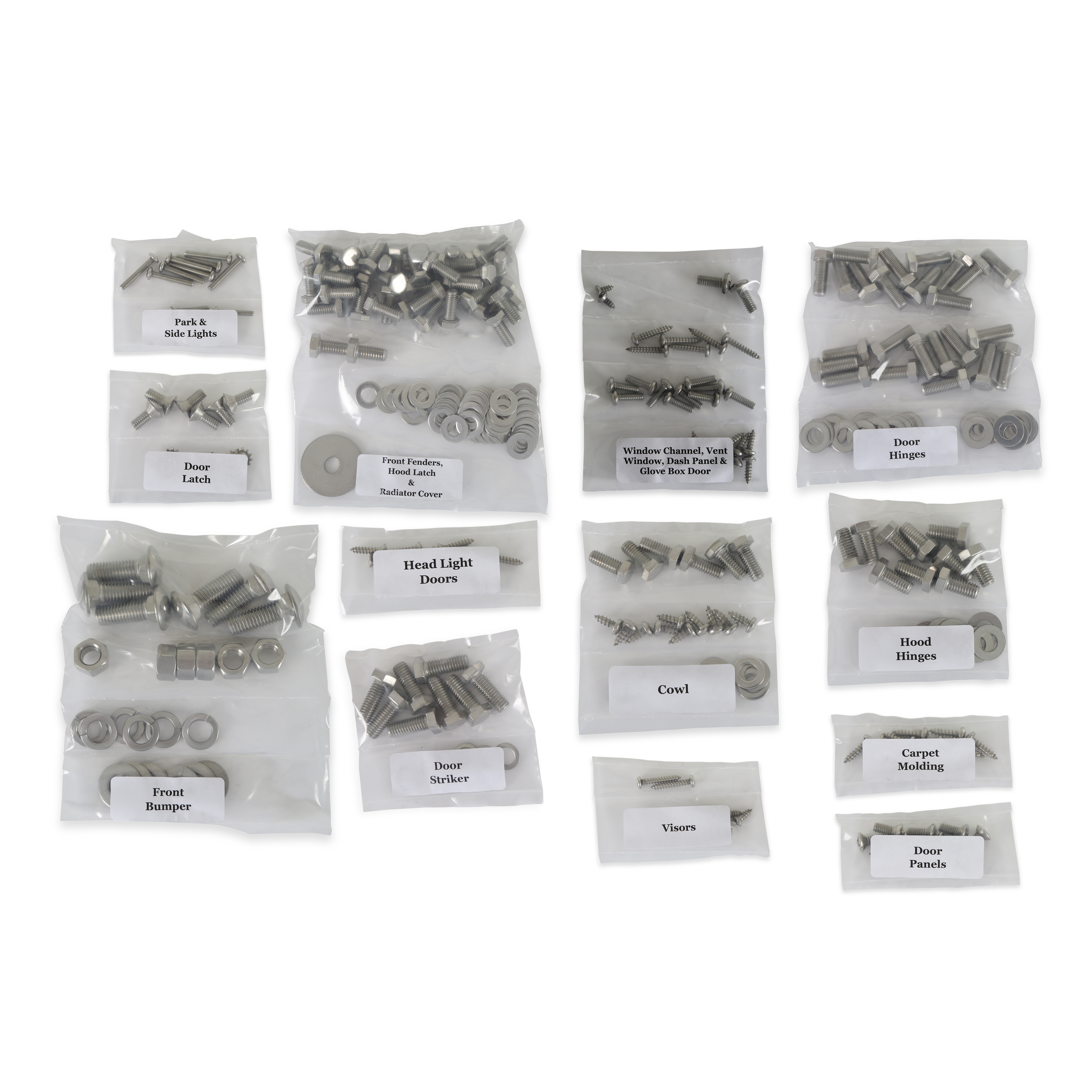 Brothers Trucks Cab Bolt Kit - Stainless Steel Hex Head - Image 9