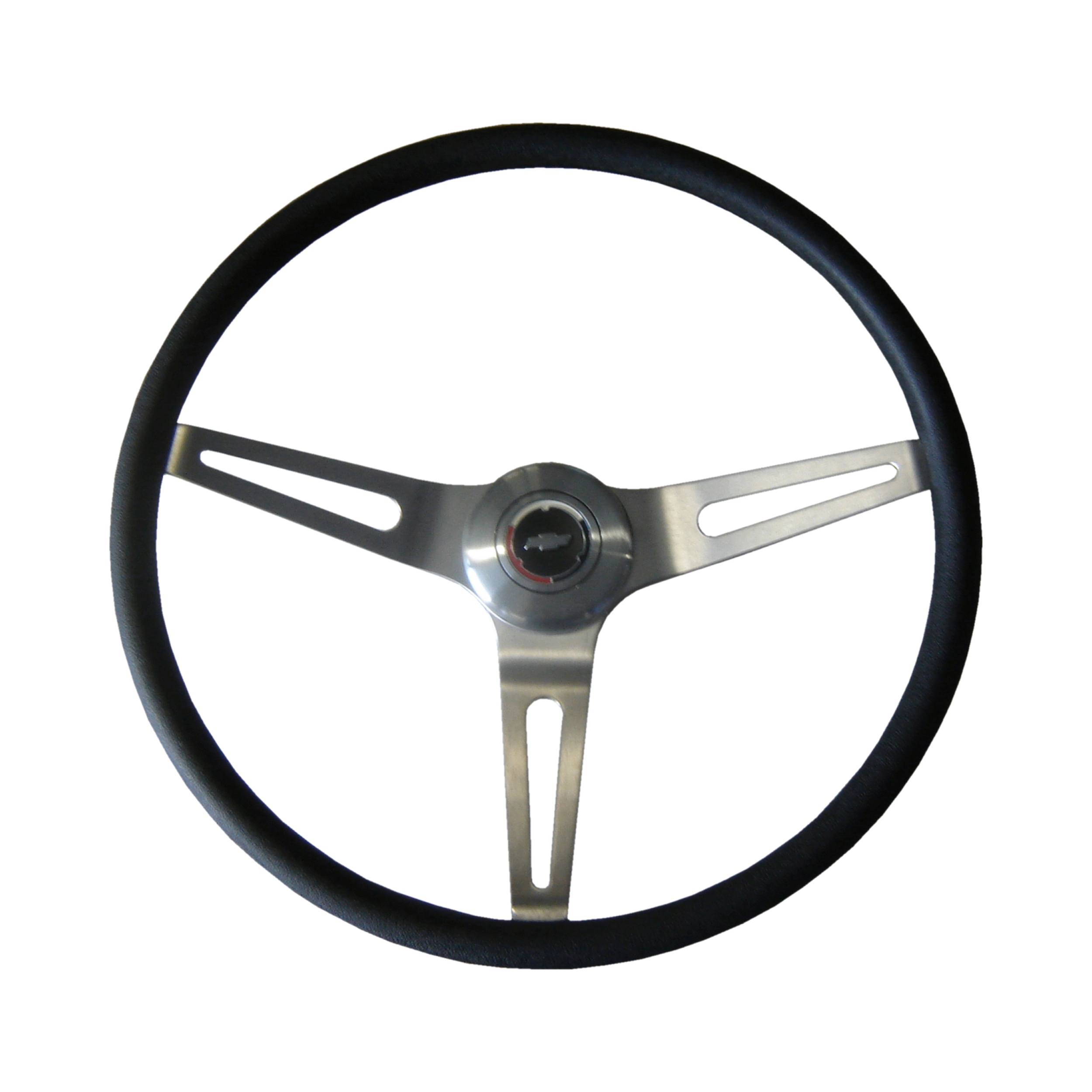 Brothers Trucks Comfort Grip Steering Wheel Kit - Silver/Black - Bowtie