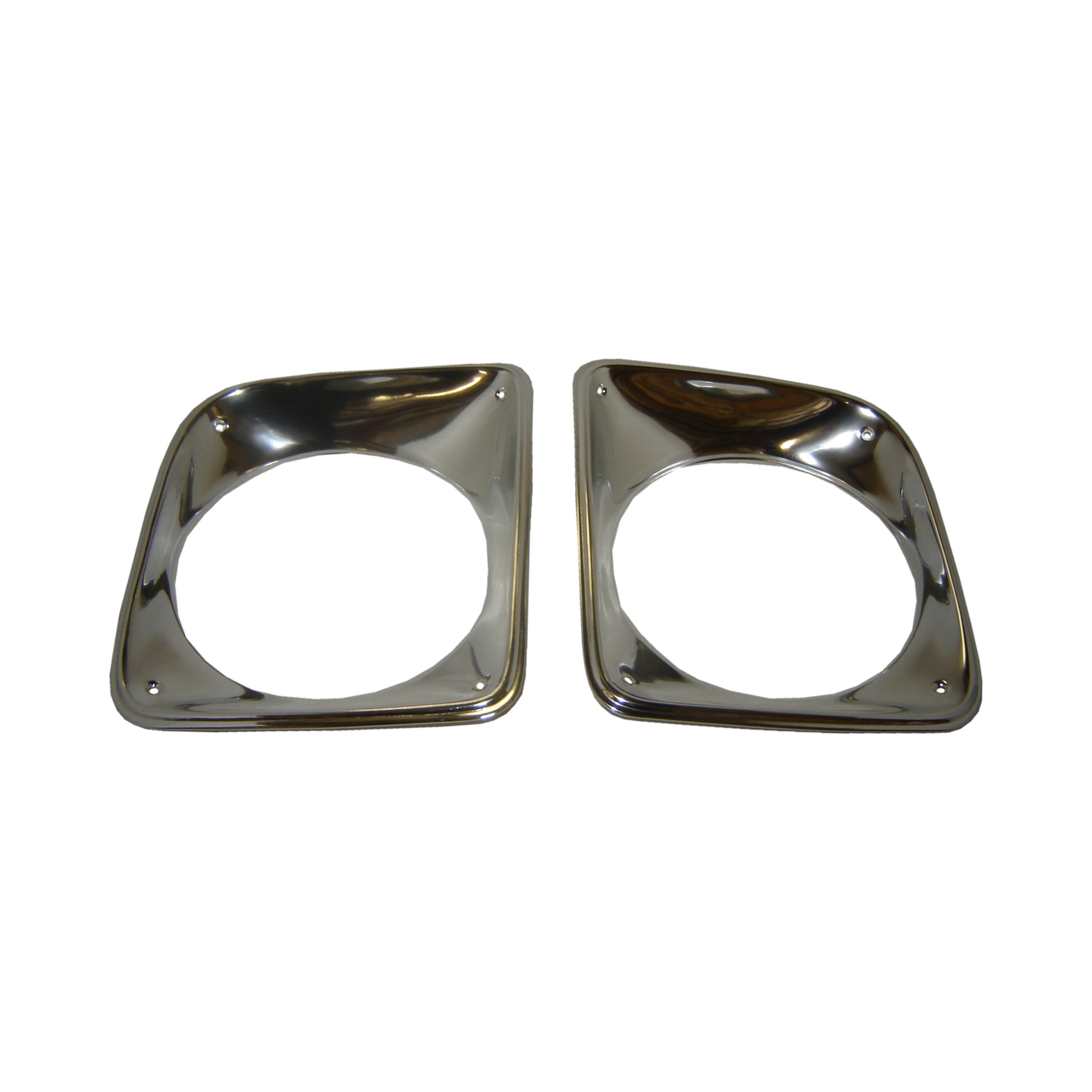 Brothers Trucks Headlight Bezels - Chrome - Pair