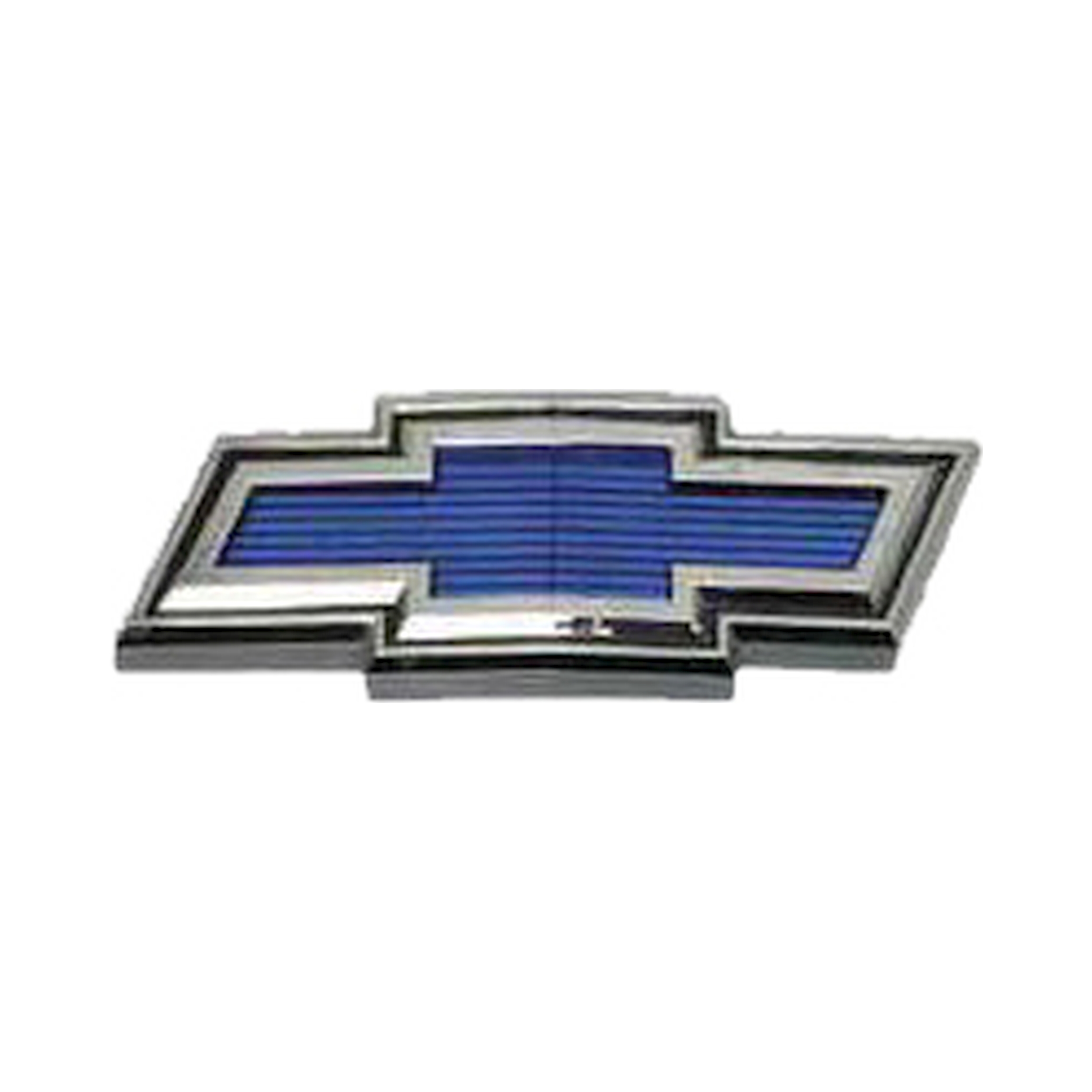 Brothers Trucks Grille Emblem - Bowtie - Blue/Chrome - Each