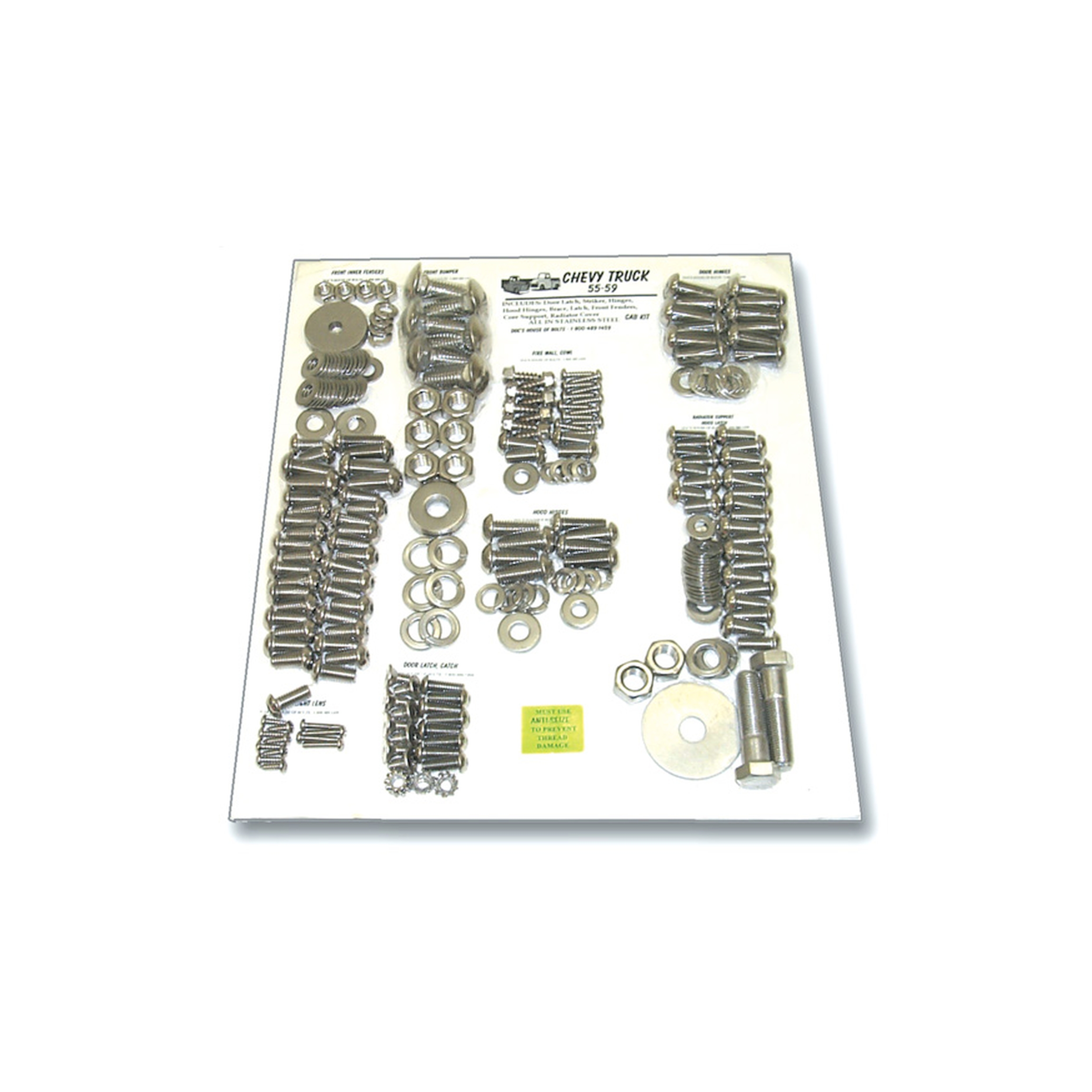 Brothers Trucks Cab Bolt Kit - Stainless Steel Button Head