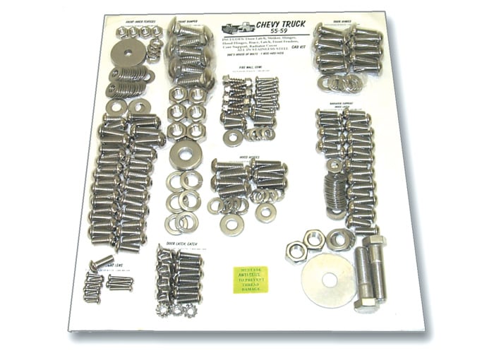 Brothers Trucks Cab Bolt Kit - Stainless Steel Hex Head