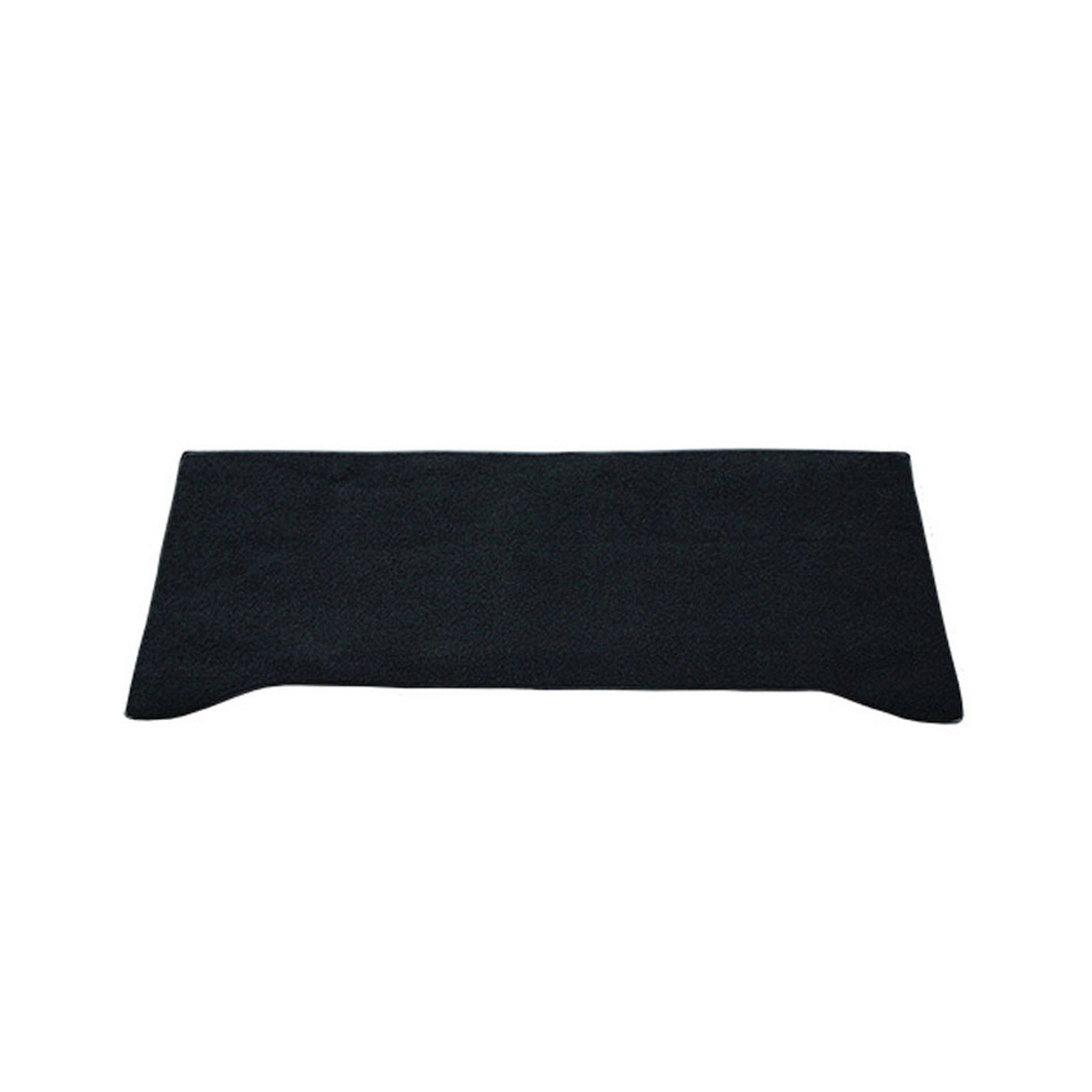 Brothers Trucks Cab Back Wall Carpet - No Gas Tank - RWD - Black