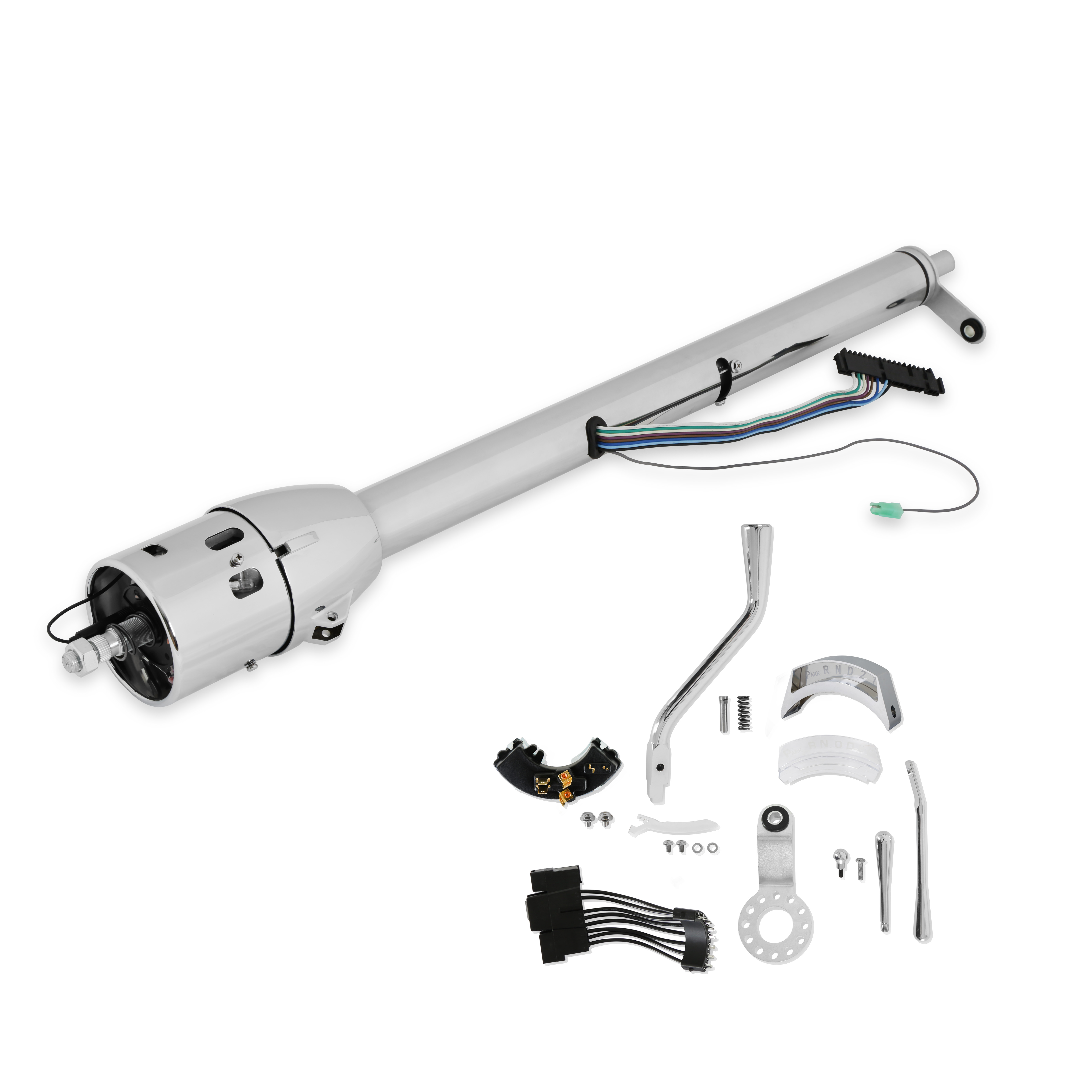 Brothers Trucks Custom Tilt Steering Column - Chrome/Auto - 33-Inch - Image 2