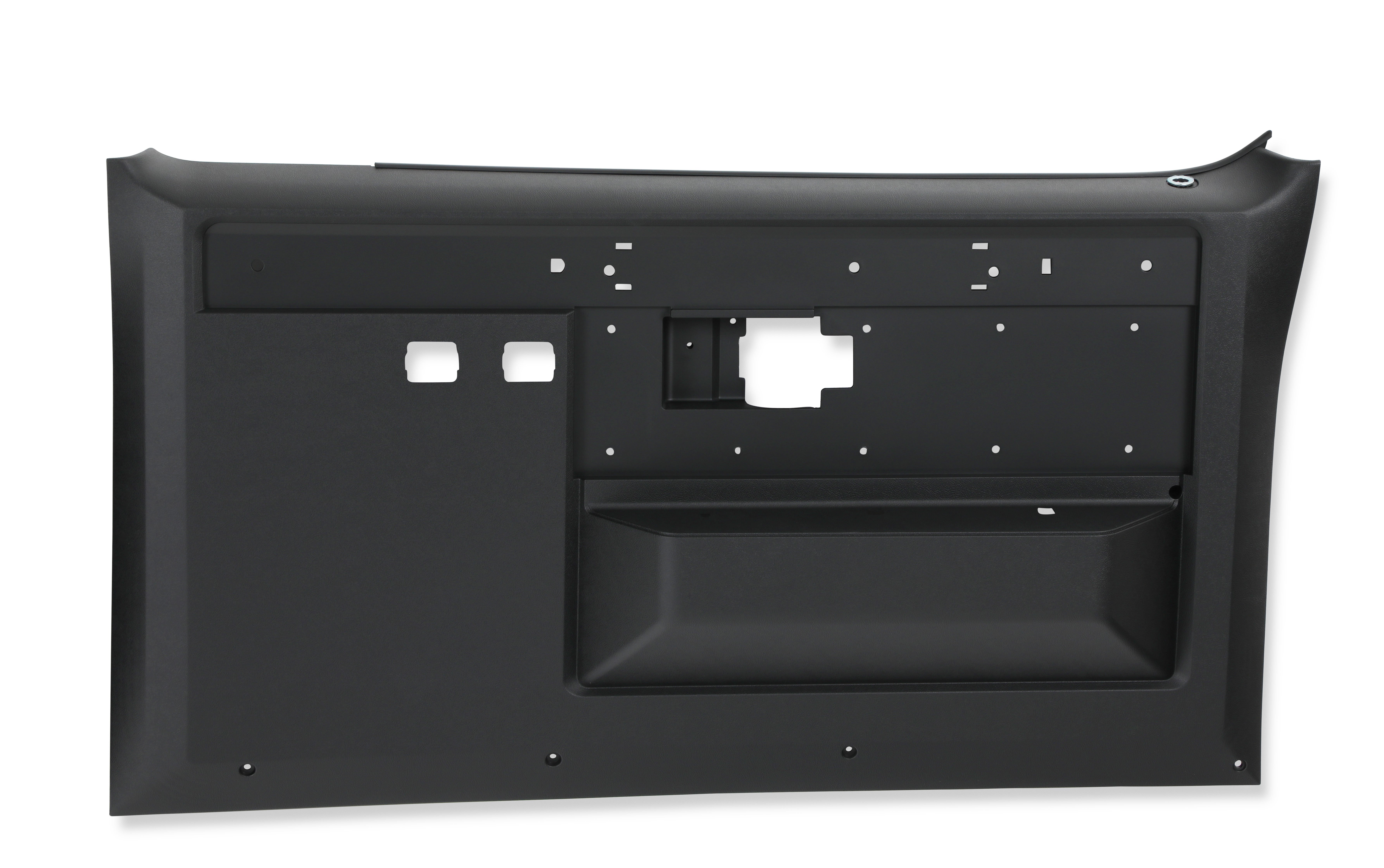 Brothers Trucks C/K Silverado Door Panels - Black - Non Power - Pair - Image 2