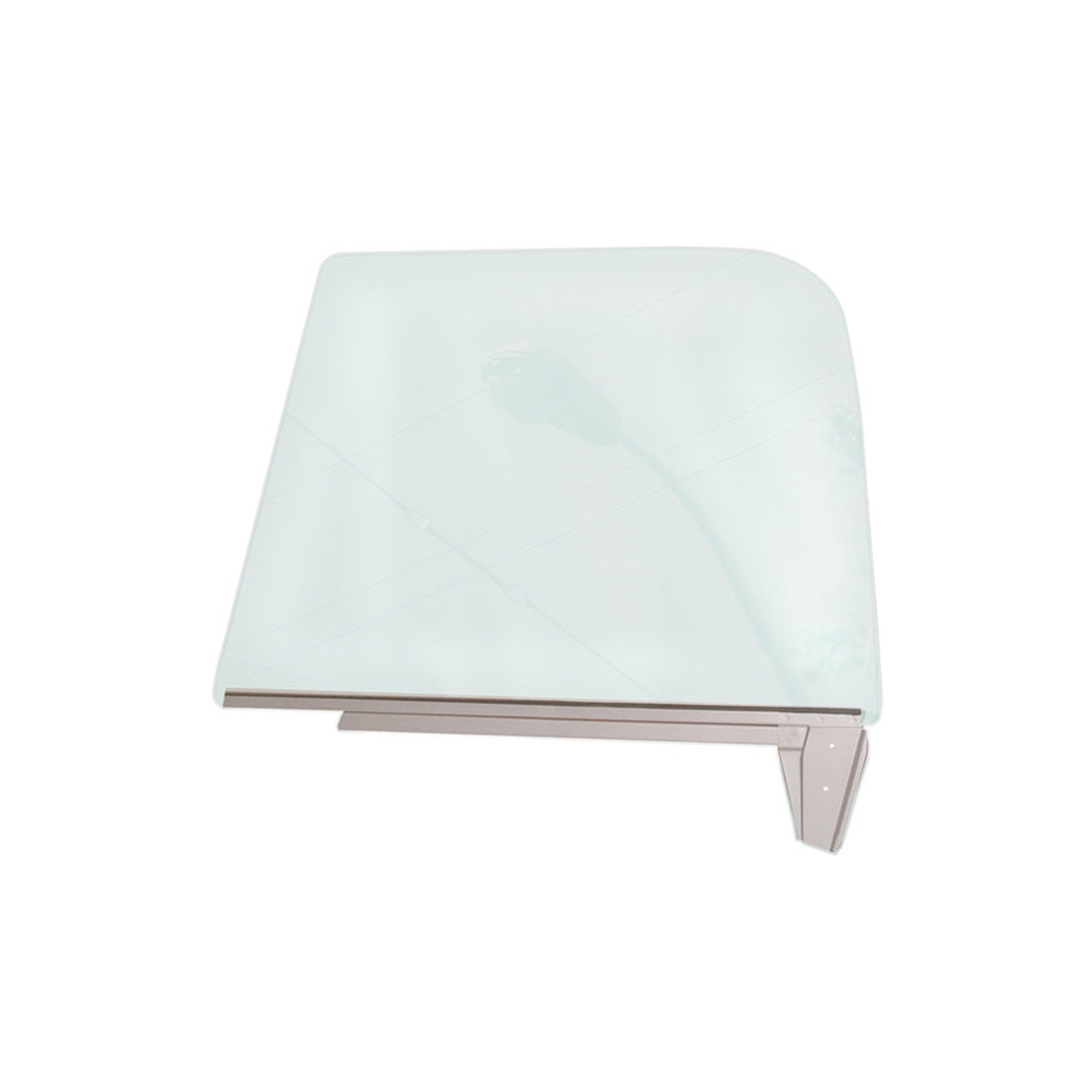 Brothers Trucks Side Window Glass With Sash - Clear - Truck
