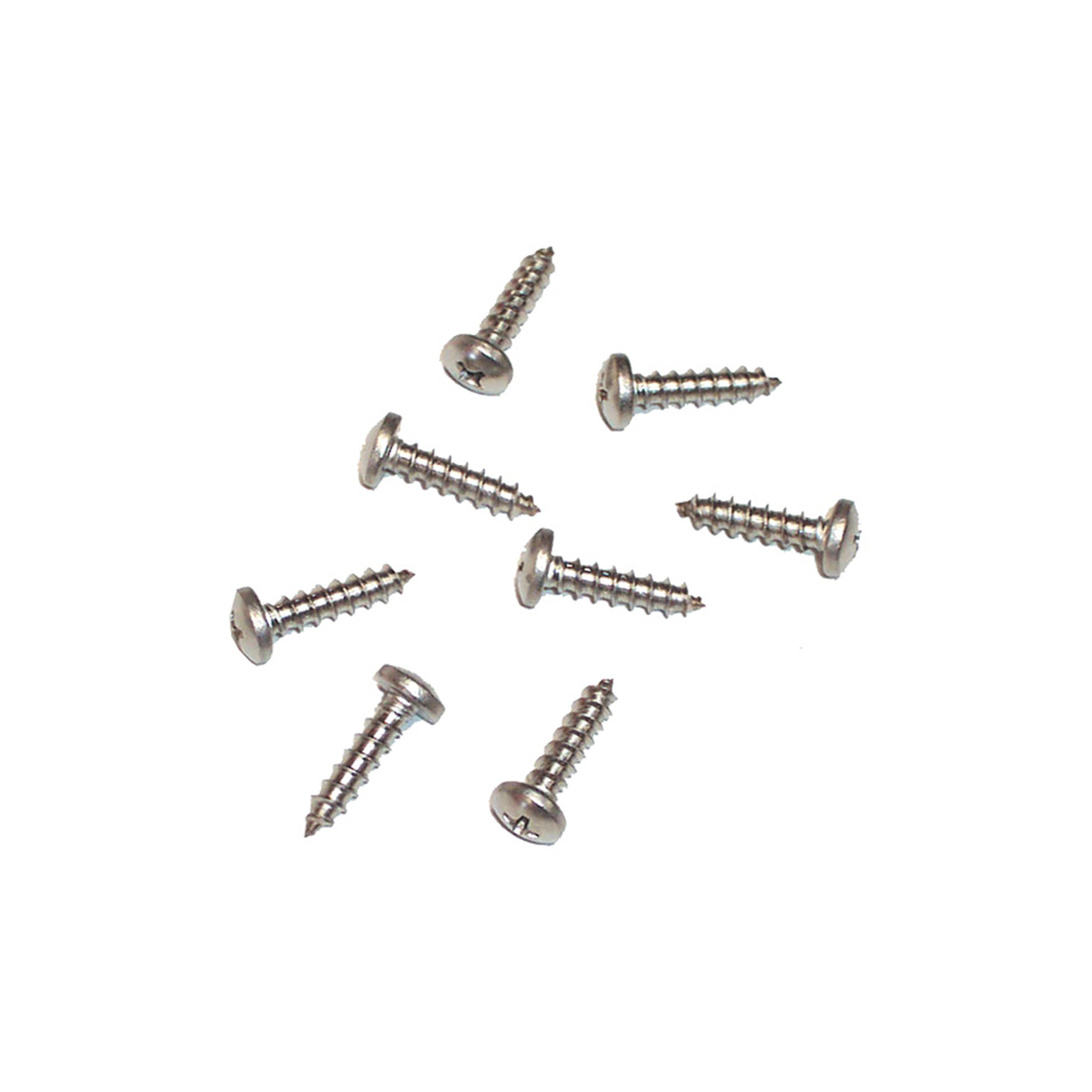 Brothers Trucks Door Sill Step Plate Screw Set - Stainless - 12-Pieces