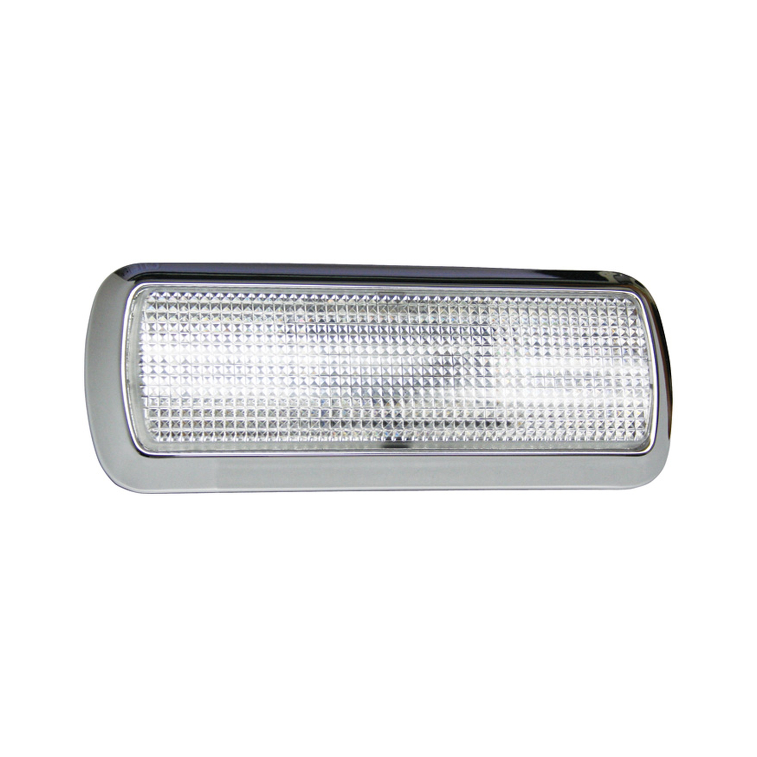 Brothers Trucks Dome Lamp Assembly - Clear Lens - Chrome - LED Bulb