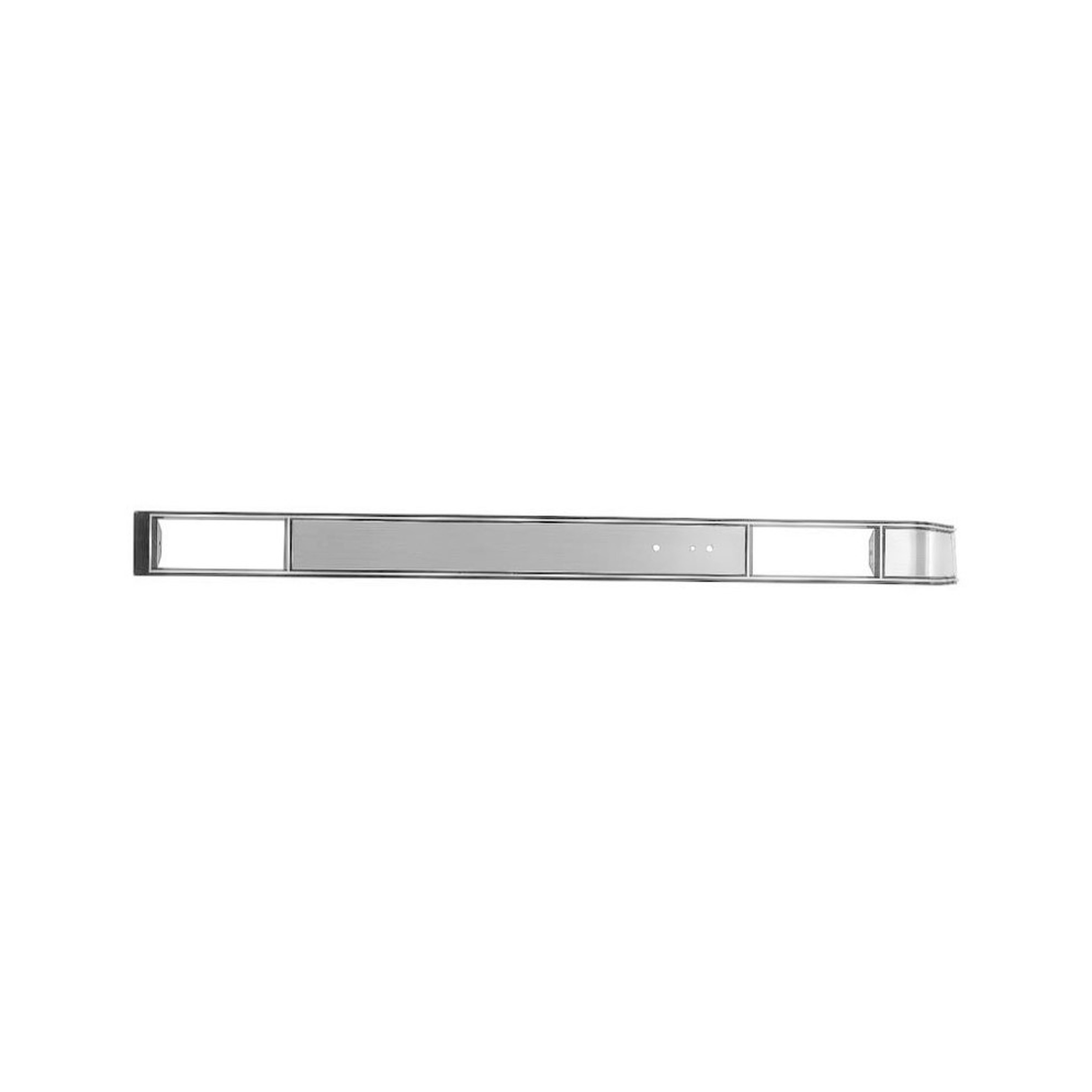 Brothers Trucks Dash Pad Molding-With A/C-Black/Aluminum
