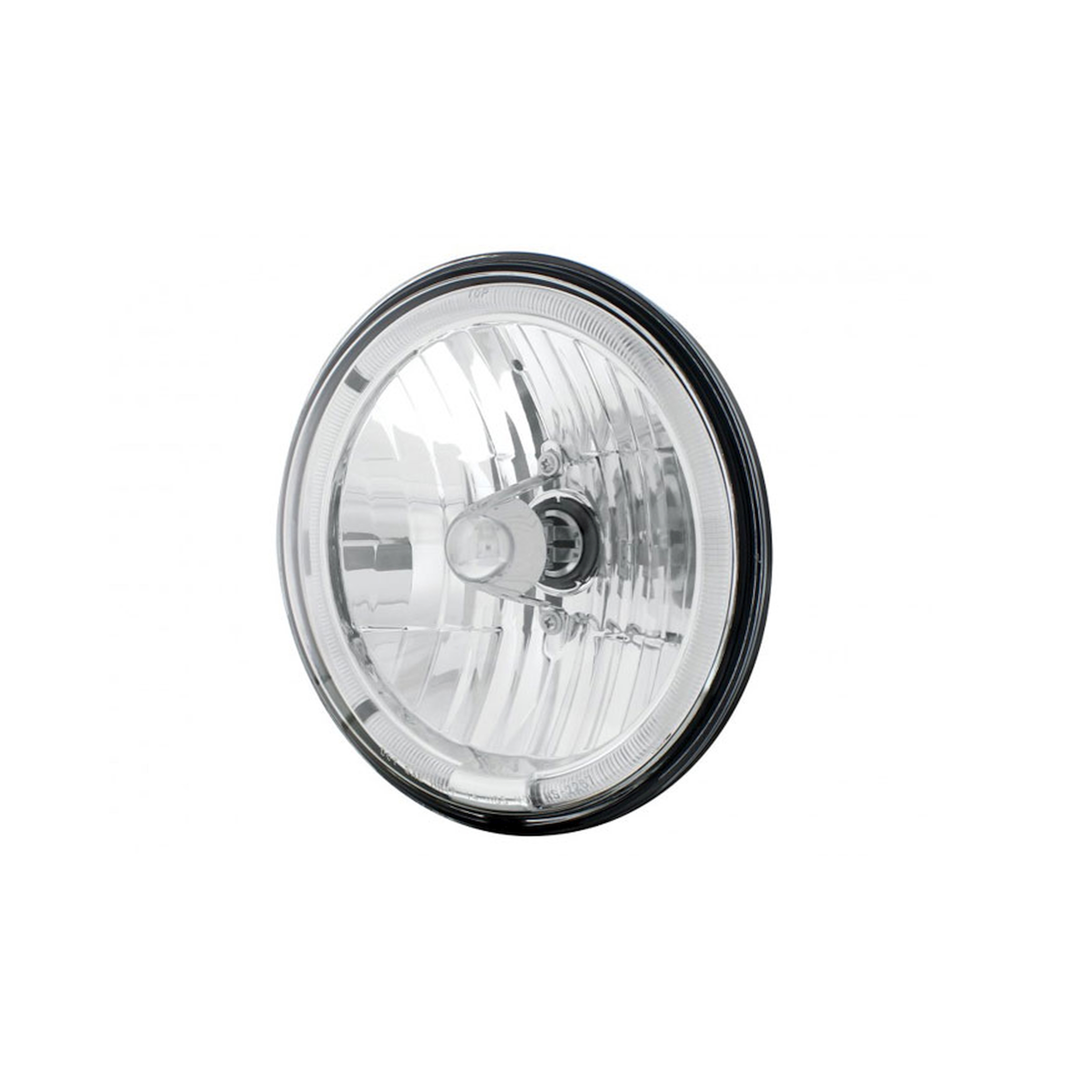 Brothers Trucks Euro Crystal Headlight - 7-inch - With LED Aux Light - Halo