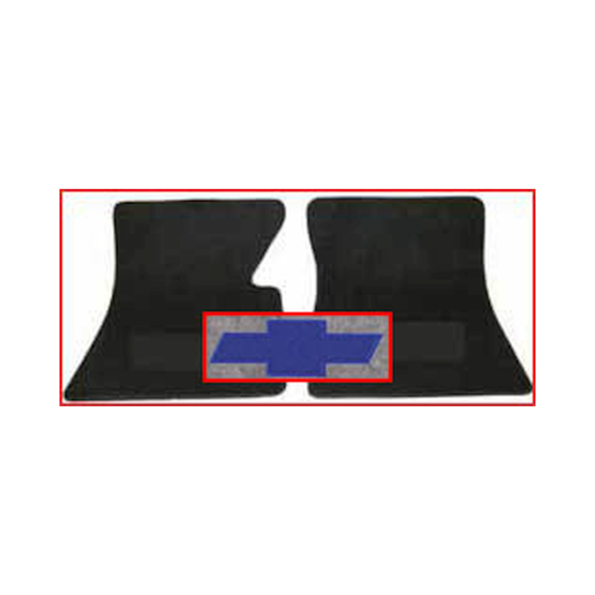 Brothers Trucks Carpet Floormats - Bowtie Logo - Charcoal-Pair