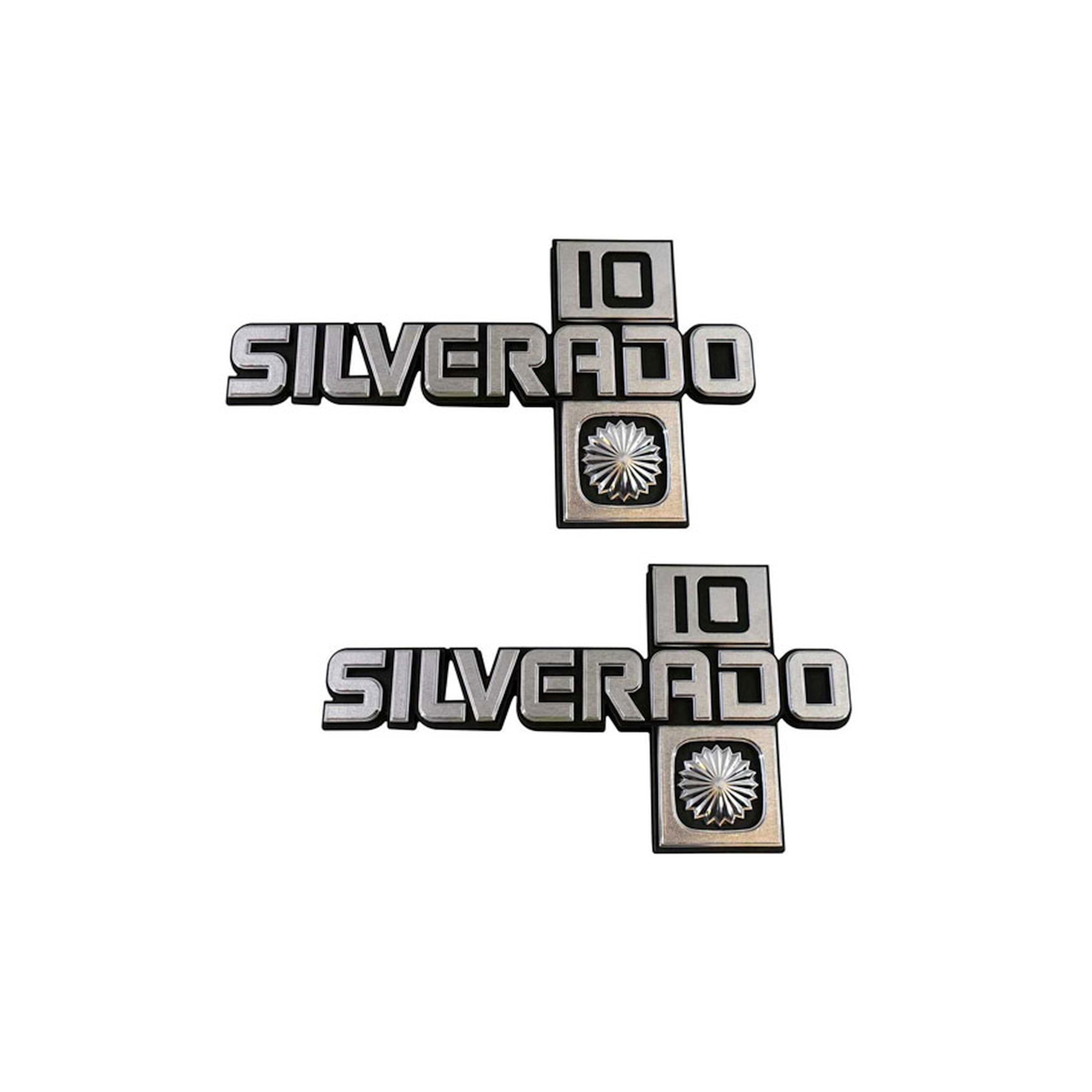 Brothers Trucks Chevy Fender Emblems - Silverado 10 - Pair